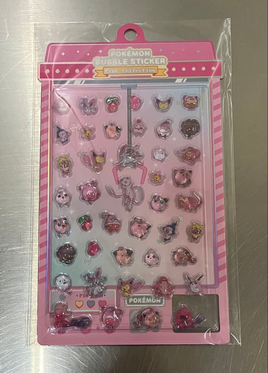 韓国限定 ポケモン ポップアップ バブルステッカー 8種コンプリート
