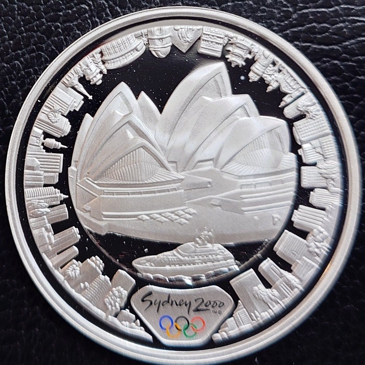 2000年 オーストラリア銀貨 5ドル 1オンス シドニーオリンピック記念