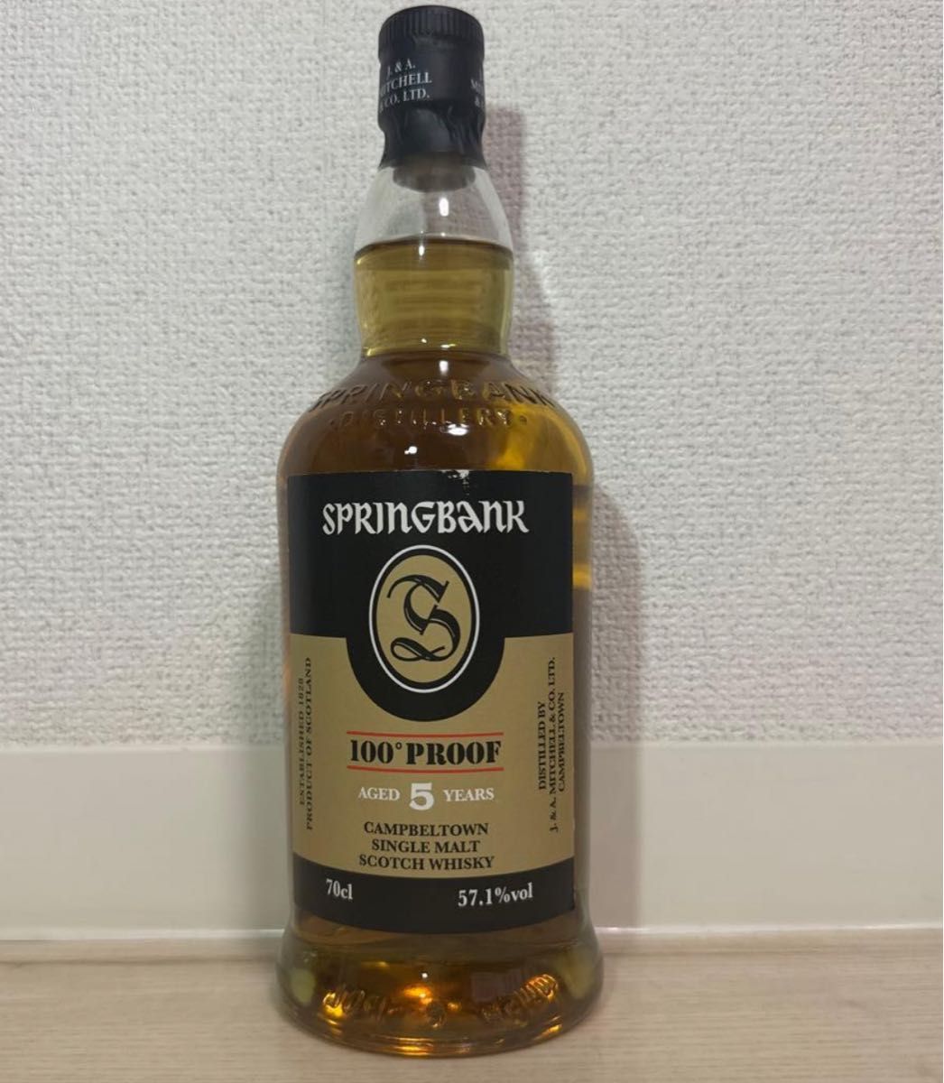 スプリングバンク 5年 100 Proof｜Yahoo!フリマ（旧PayPayフリマ）