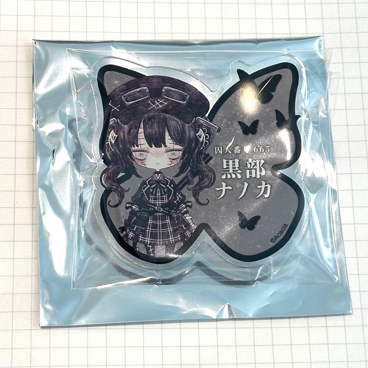 魔法少女ノ魔女裁判 中国カフェ お名前バッジ 黒部ナノカ まのさば