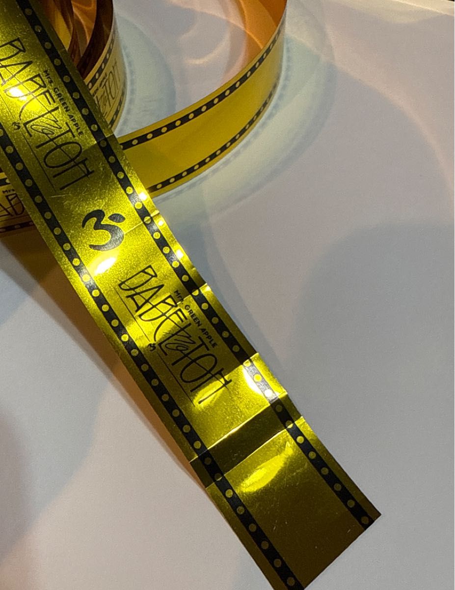 Mrs GREEN APPLE ミセスグリーンアップル バベルの塔 金テープ 銀