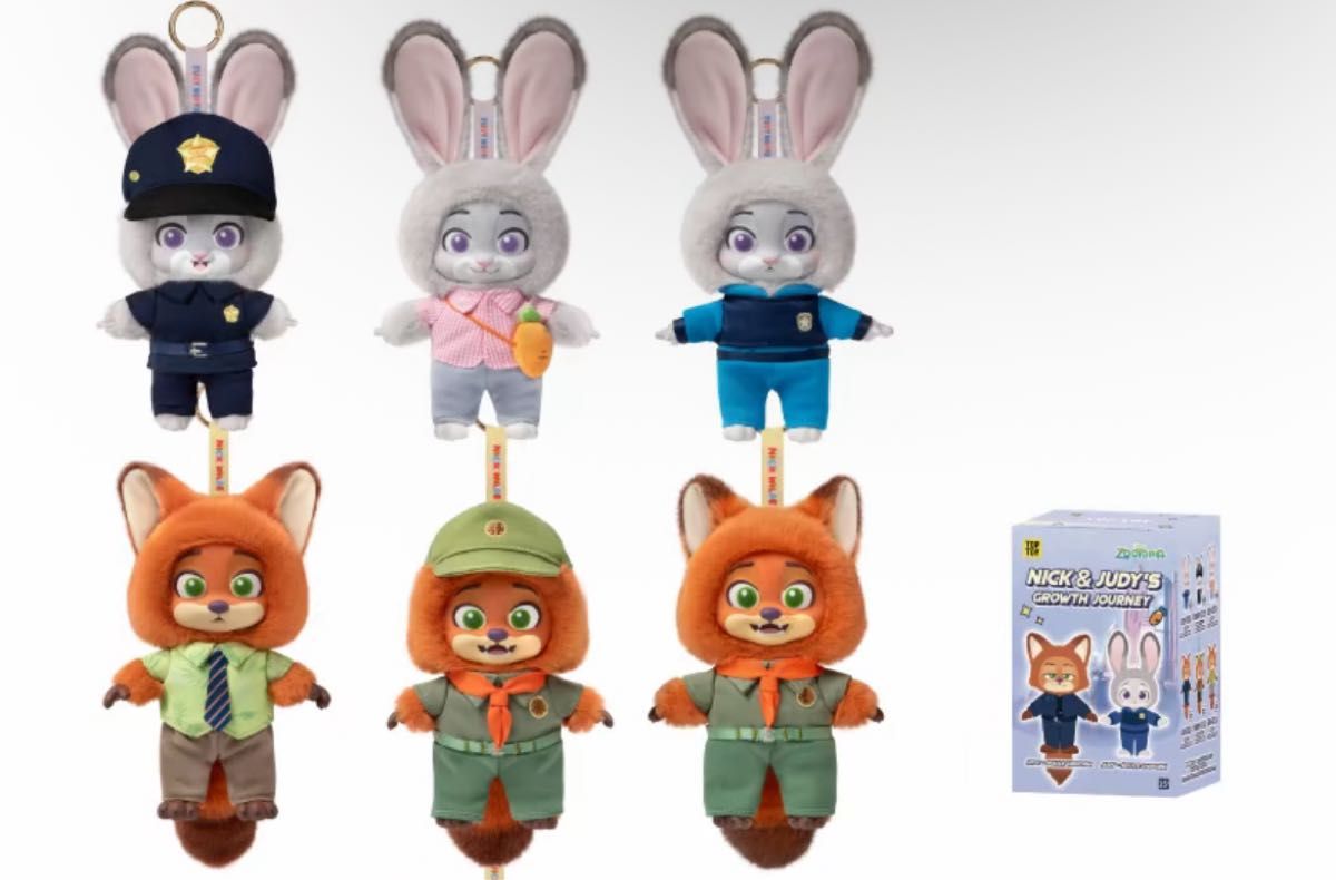 新品】TOPTOY ズートピア NICK & JUDY'S GROWTH JOURNEY 6箱セット