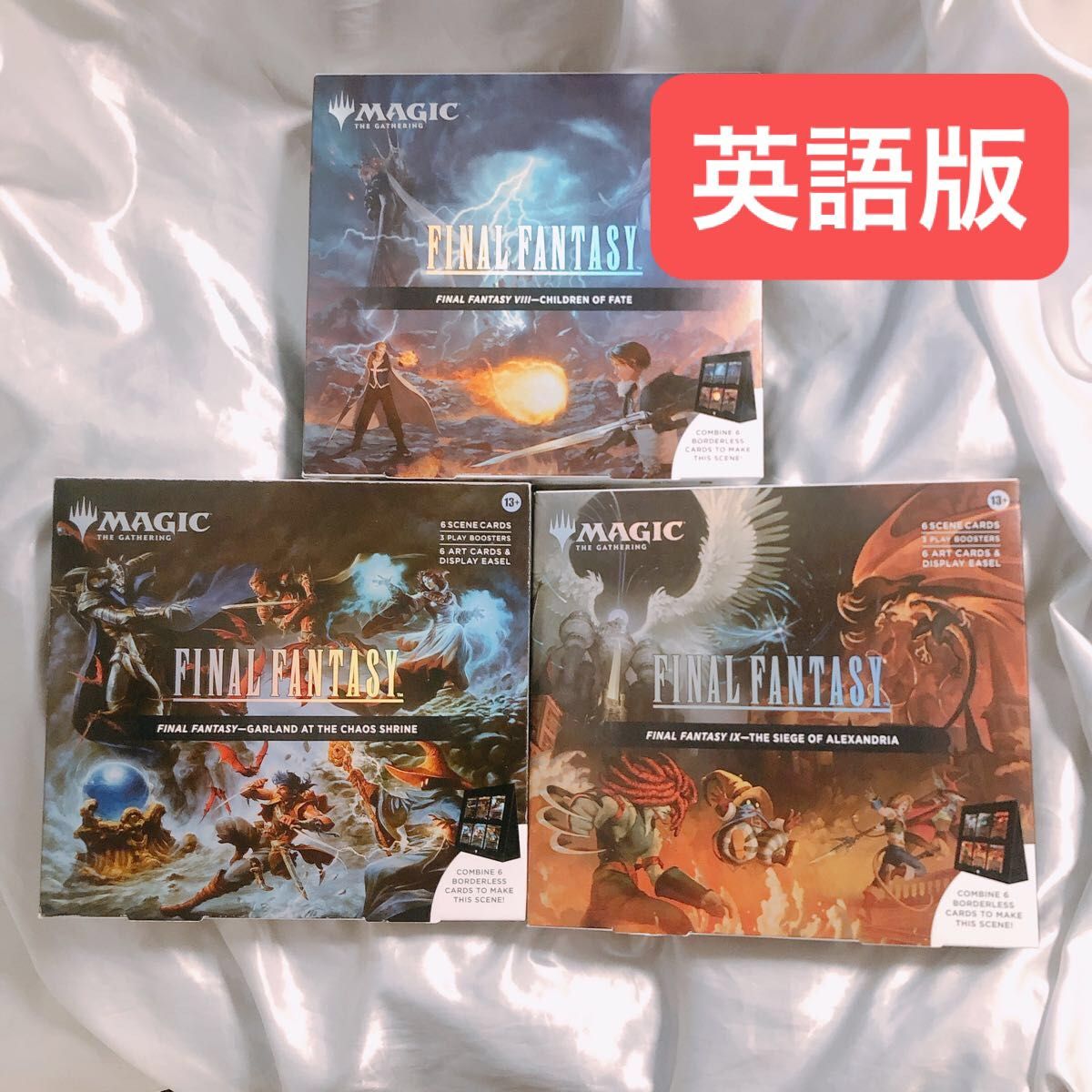 MTG FF シーンボックス 英語版 3種セット Final Fantasy 未開封｜Yahoo