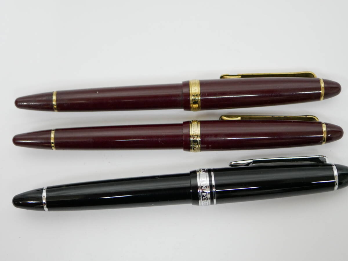 1805 SAILOR お買い得品 1911 3本 14k 585 14金ペン先 ブラック