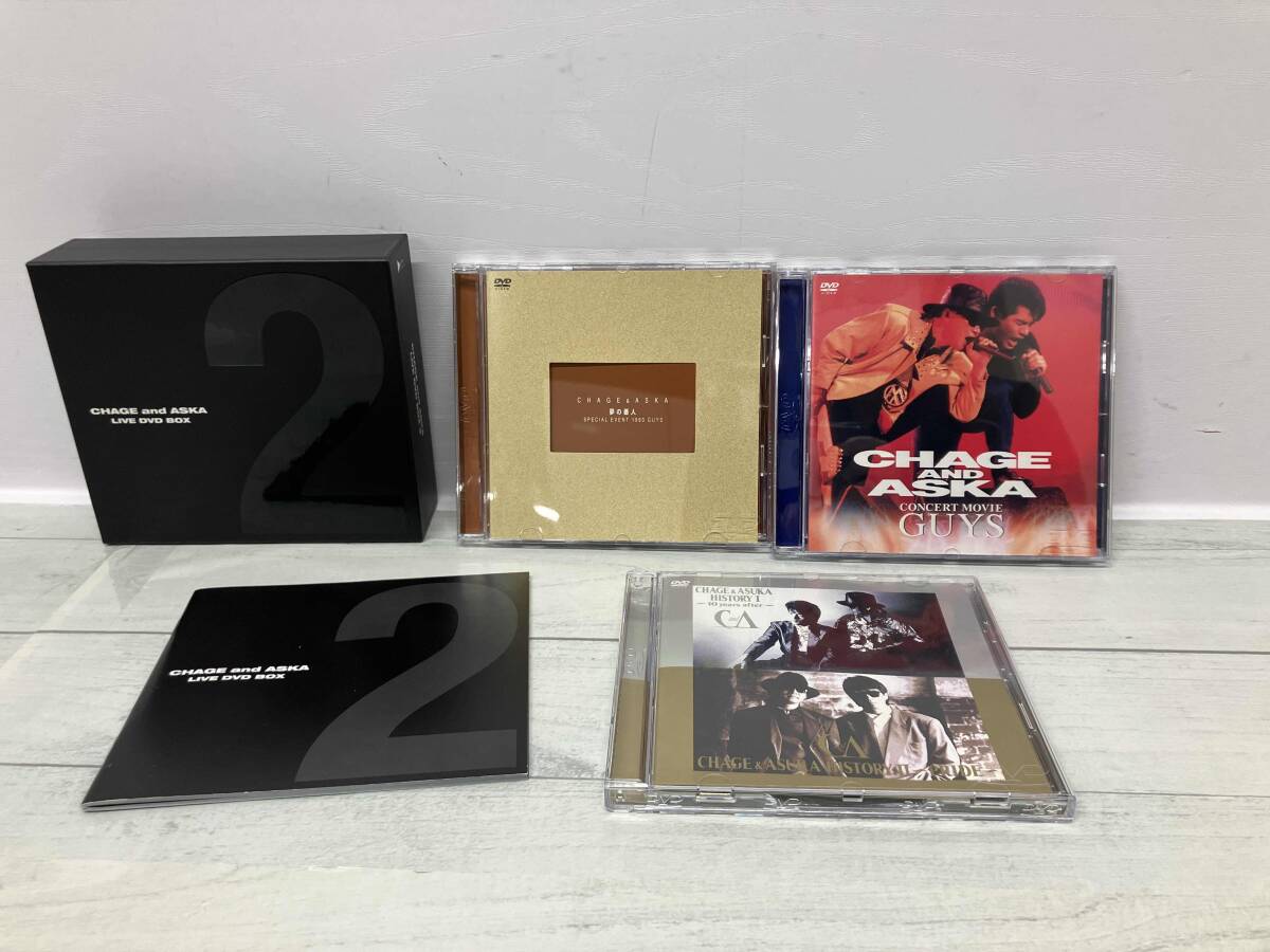 ストア DVD CHAGE and ASKA LIVE DVD BOX 2 CHAGE and ASKA / LIVE DVD