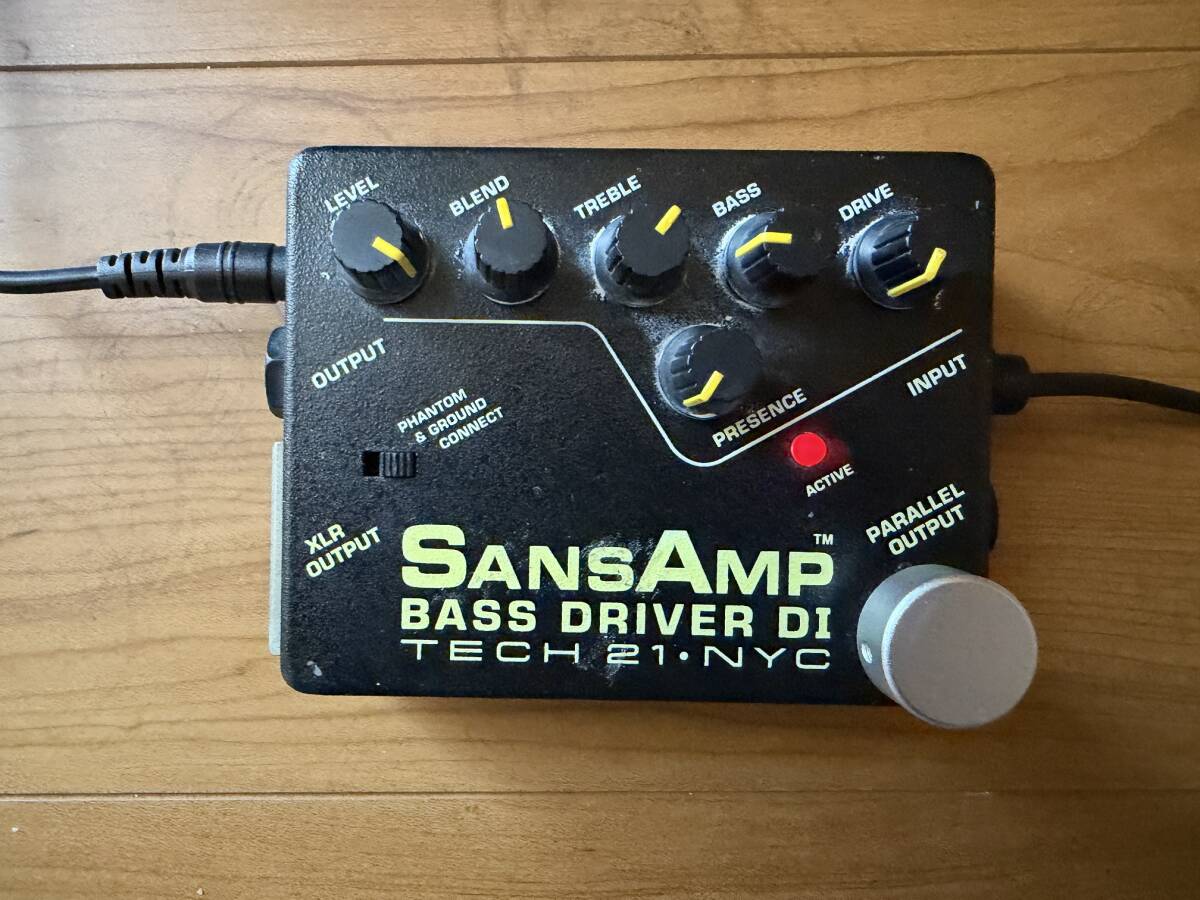 sansamp bass driver DI 初期型前期 サンズアンプ ベースドライバー