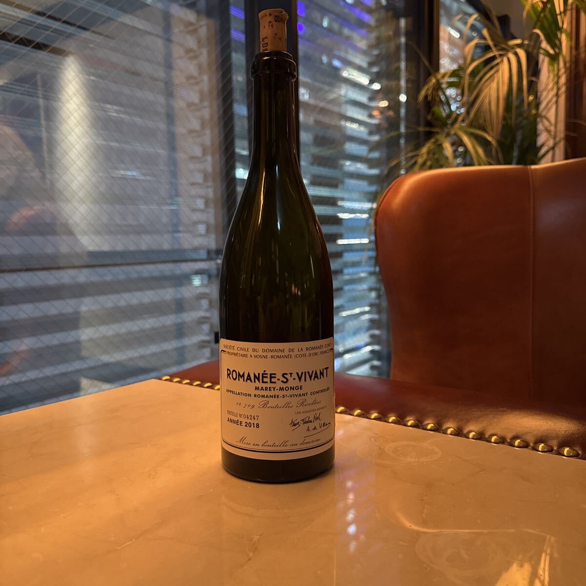 DRC Romane-Saint-Vivant 2018 空き瓶 ＋ セール 純正コルク