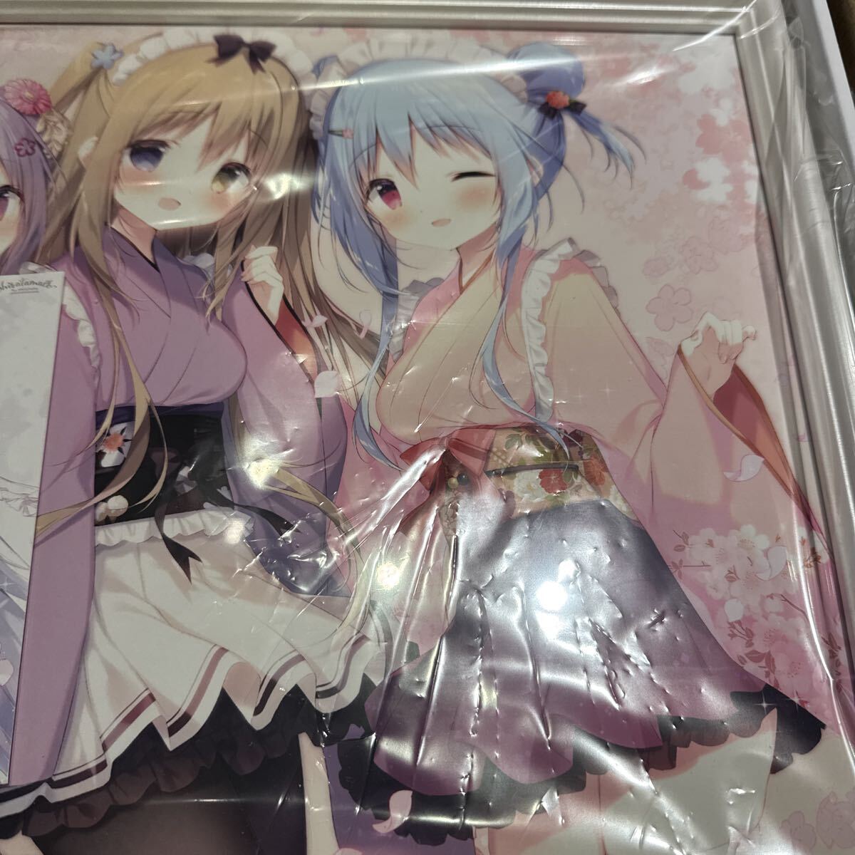 しらたまこ 直筆サイン 複製原画 しらたま FANBOX 継続特典 しらたまこ