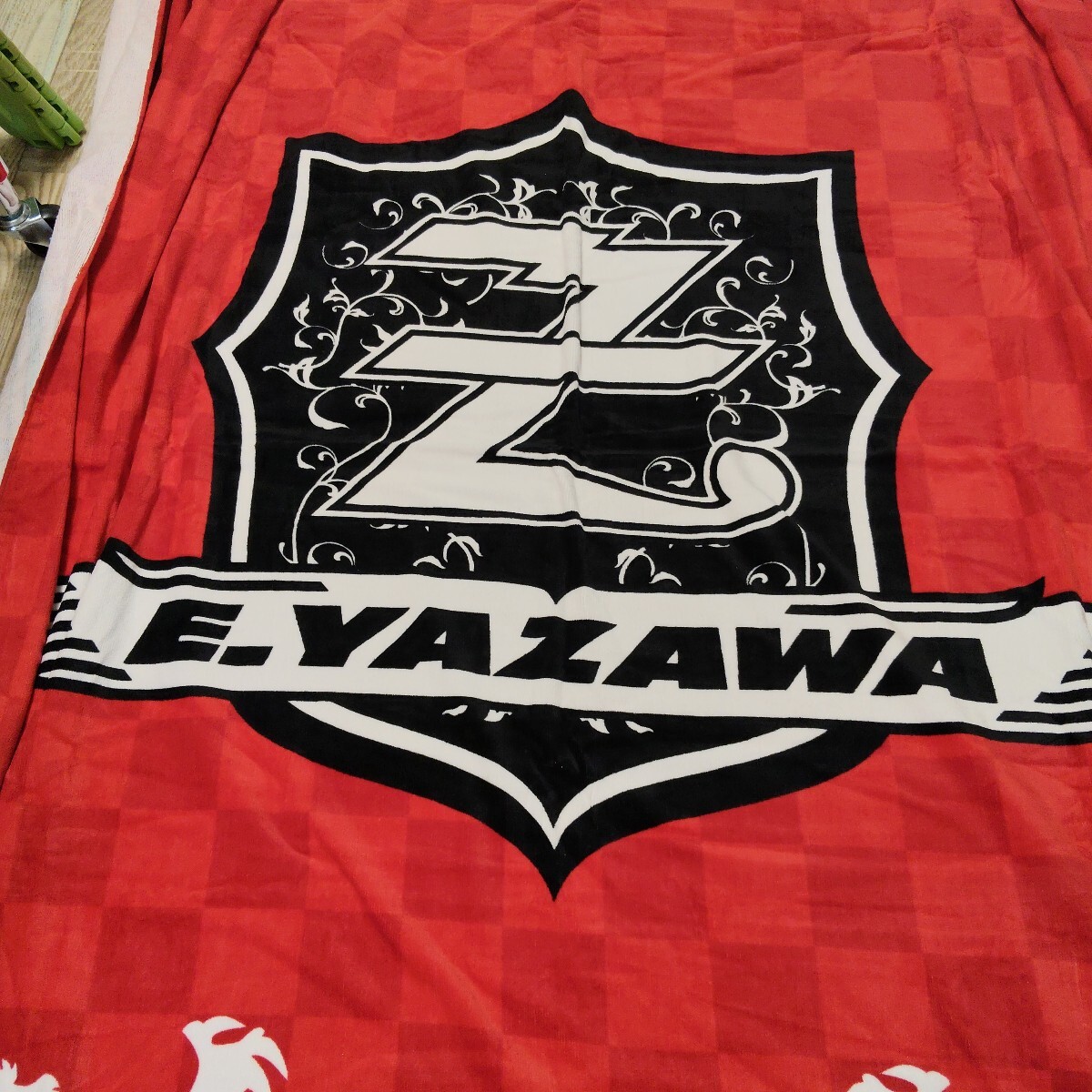 ☆未使用品に近い☆E.YAZAWA 購入 矢沢永吉 横約190㎝ 特大タオル バス