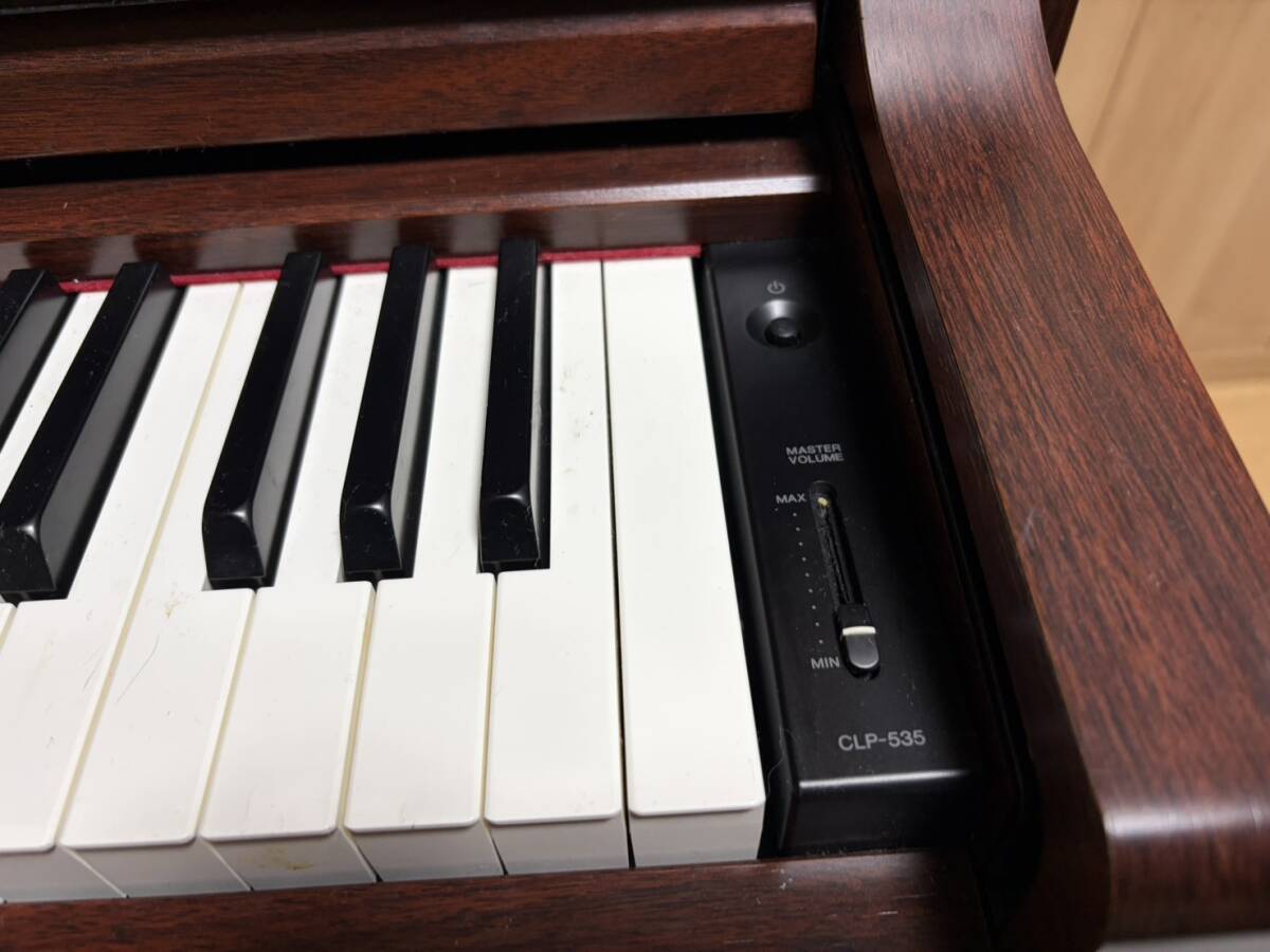 お引き取り限定 大阪府 電子ピアノ ヤマハ 88鍵 CLP-535M 15年製 お