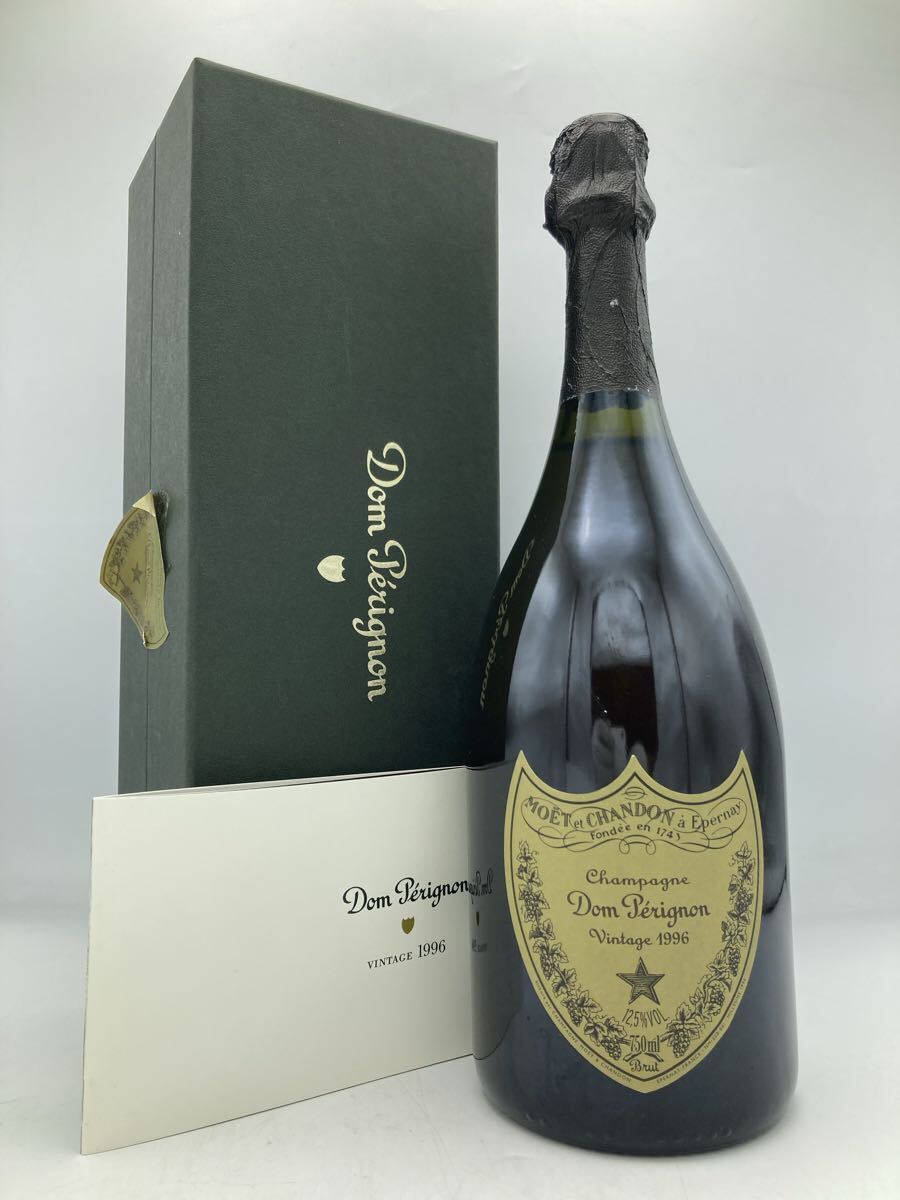 未開栓 液面低下 ドンペリ 1996 シャンパン 箱付き 0 Perignon ドン