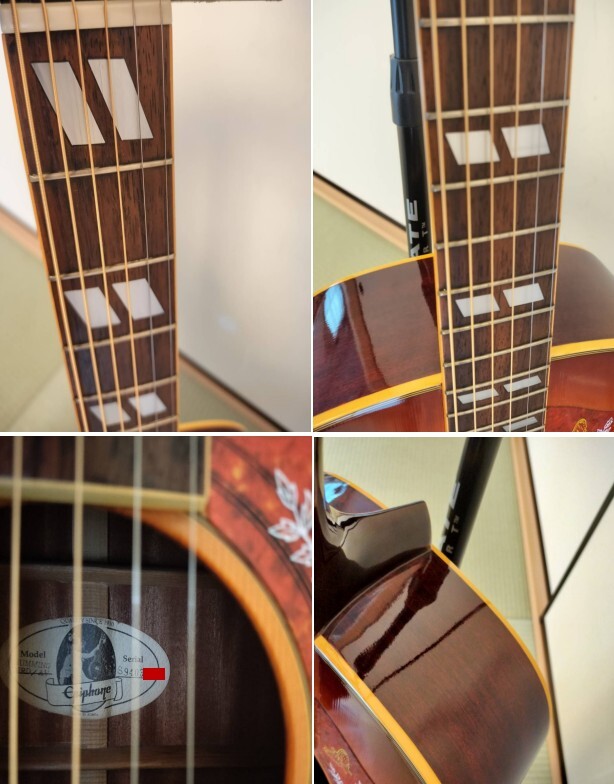 Epiphone Hummingbird AV 94年製 美品 ハミングバード｜Yahoo!フリマ