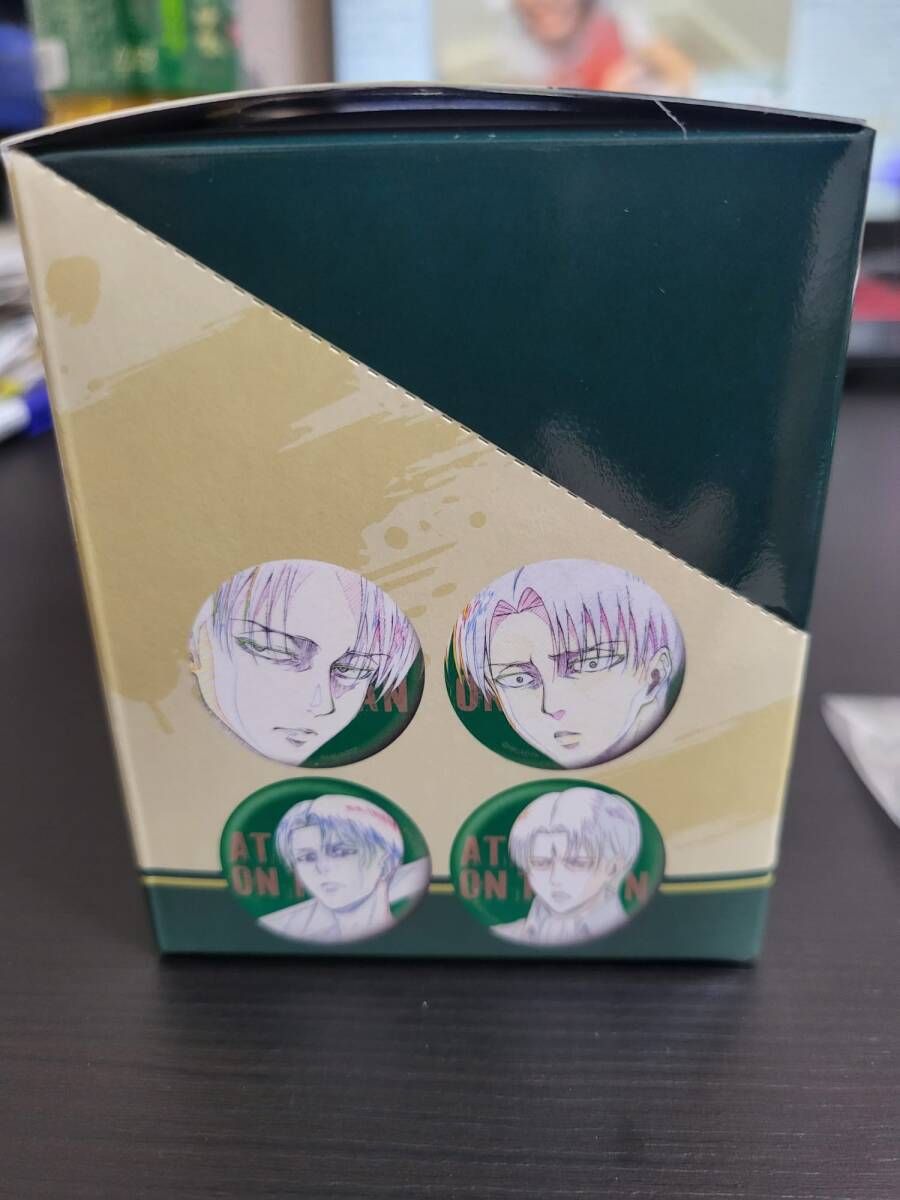 進撃の巨人 Key prime リヴァイ 確定ランダム 缶バッジ 全8種｜Yahoo