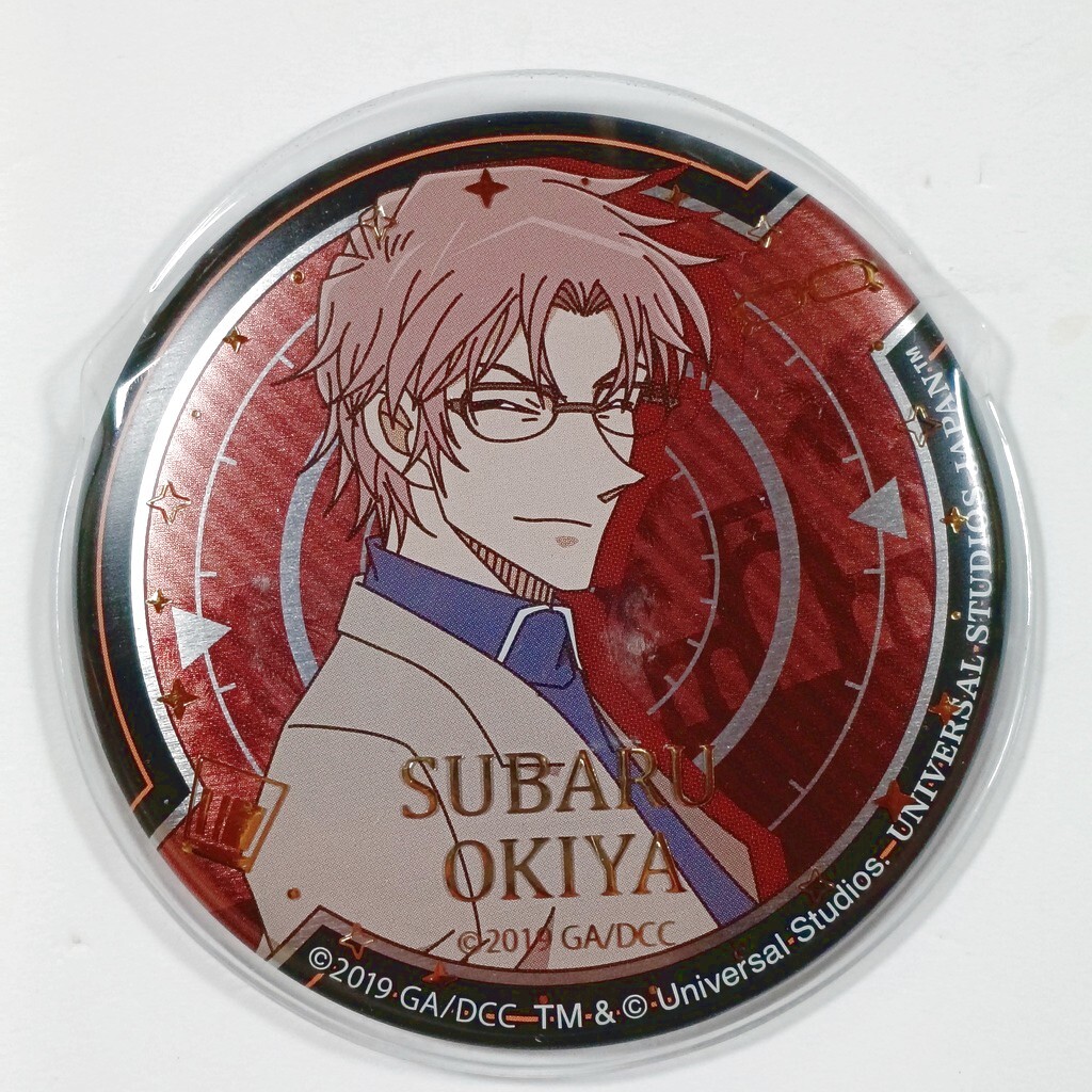 名探偵コナン コナン茶屋限定 沖矢昴 缶バッジ 名探偵コナン 場面写