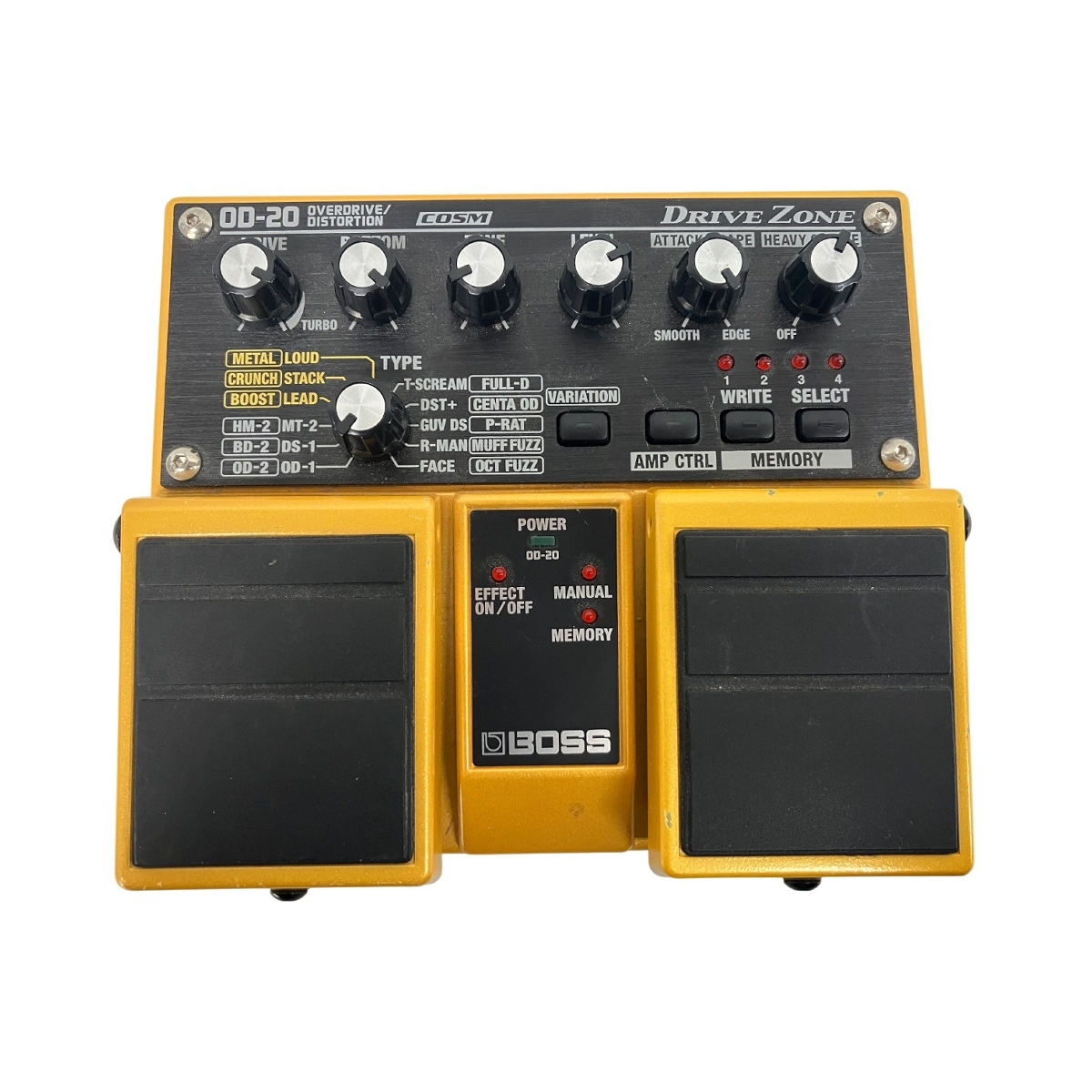 BOSS ボス OD-20 OverDrive Distortion DRIVE ZONE オーバードライブ