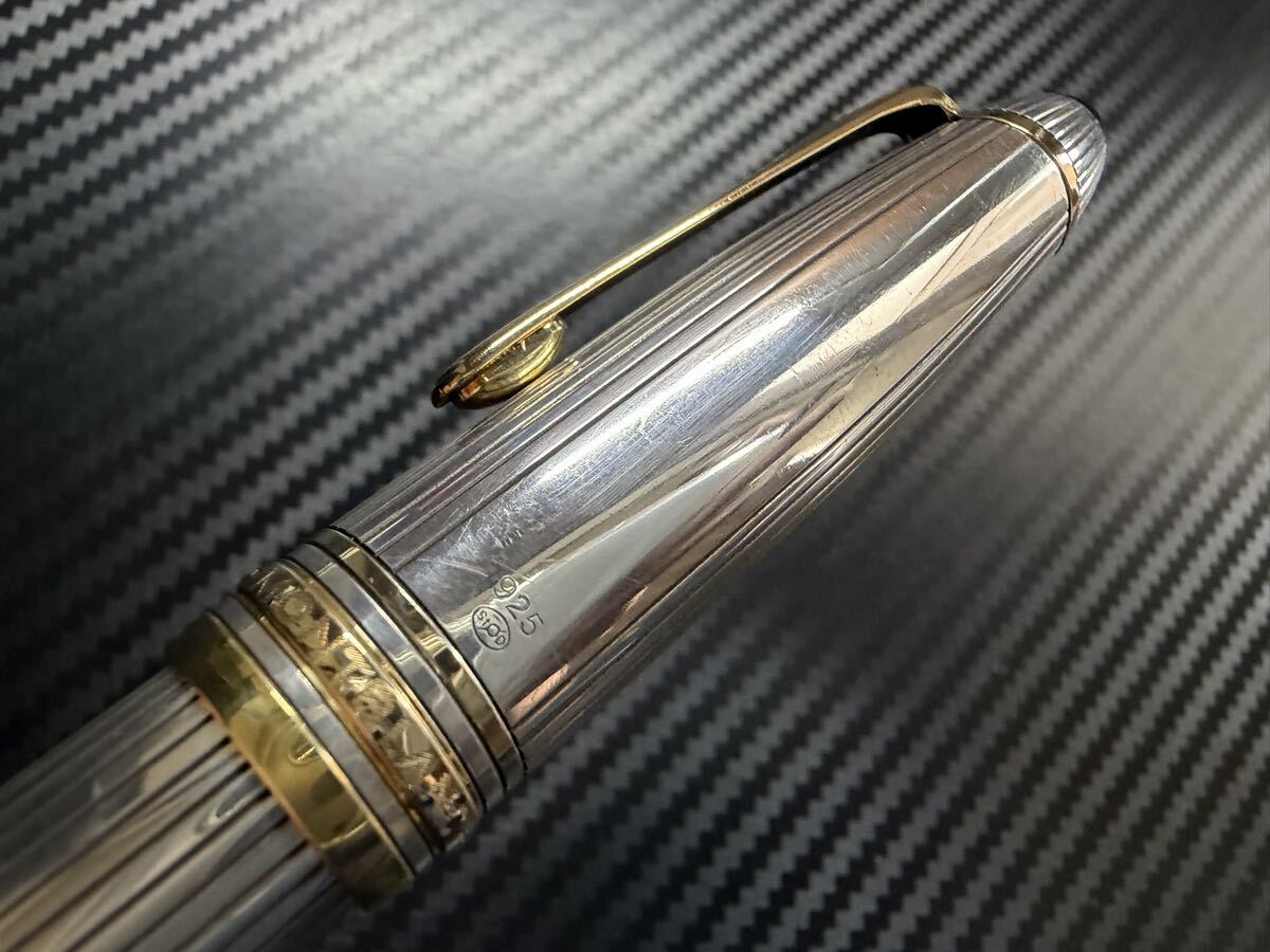 極美品 モンブラン マイスターシュテュック 1468 ソリテール 万年筆 B