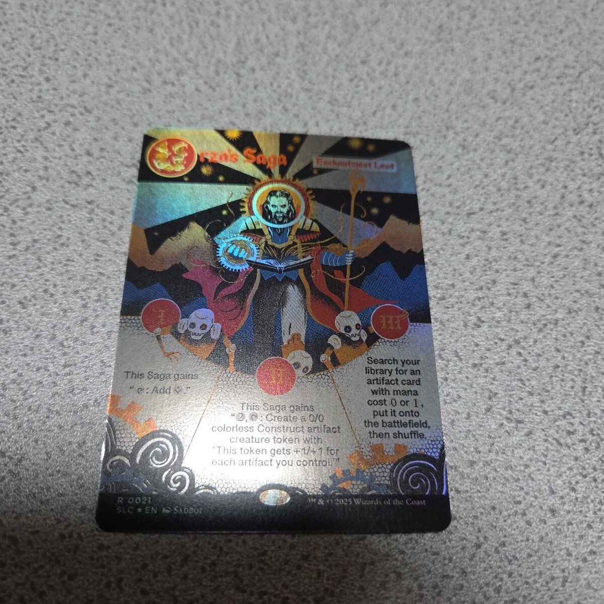 MTG SLD ウルザの物語 英語foil 一枚 ボーダーレス トップ Secret Lair