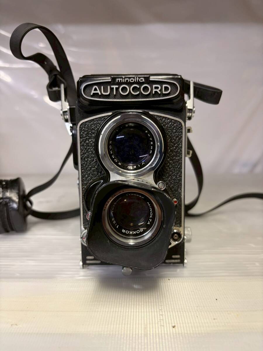 Minolta Autocord III型 二眼レフカメラミノルタオートコード 動作未確認