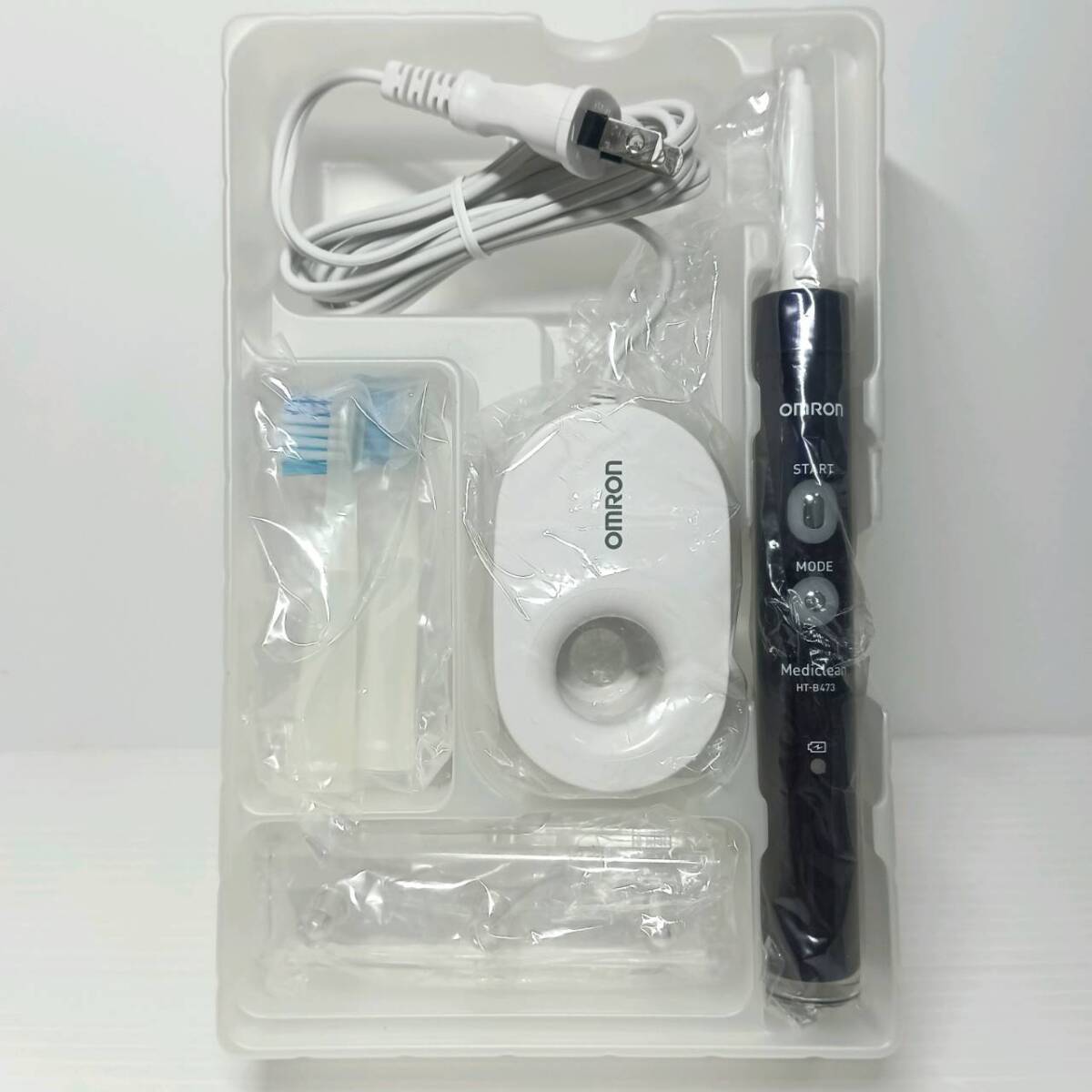 OMRON オムロン 音波式電動歯ブラシ Mediclean メディクリーン 473