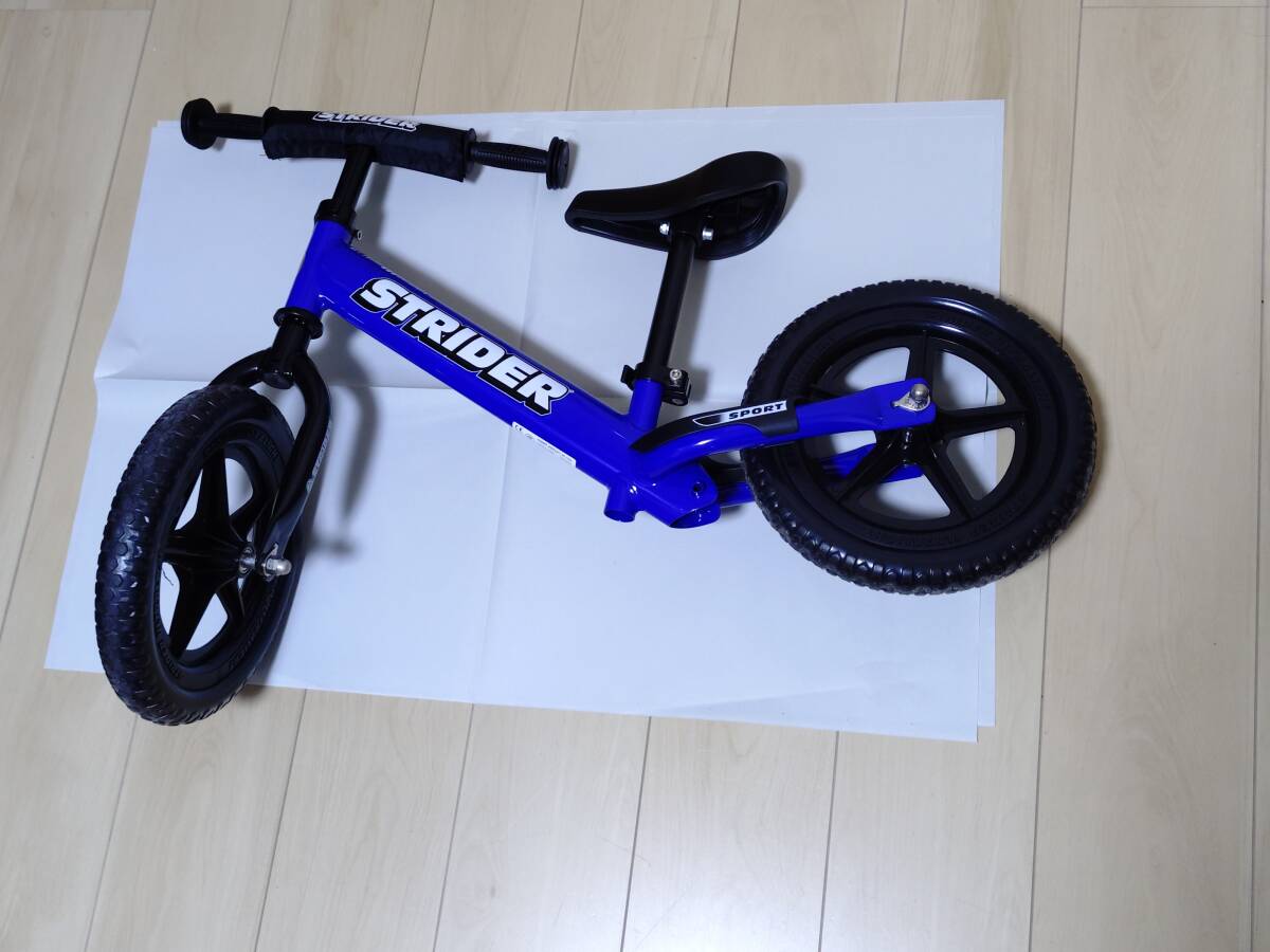 STRIDER ストライダー バランスバイク 青 12インチ 未使用