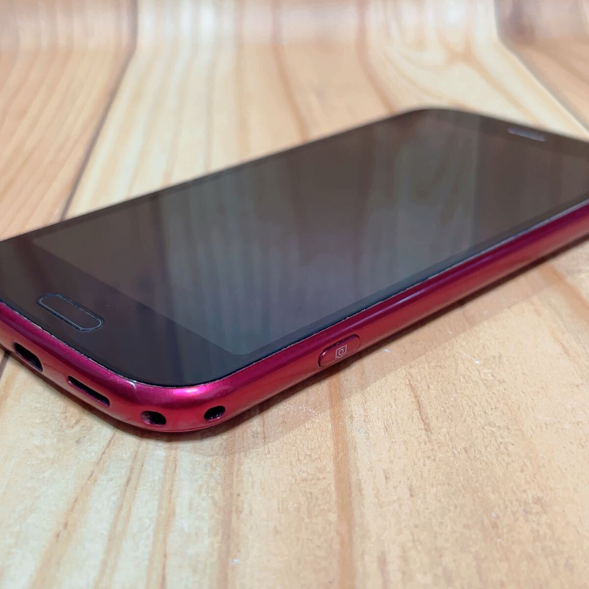 SIMフリー 本体 らくらくスマートフォン 64 GB 413 ピンク 電池良好