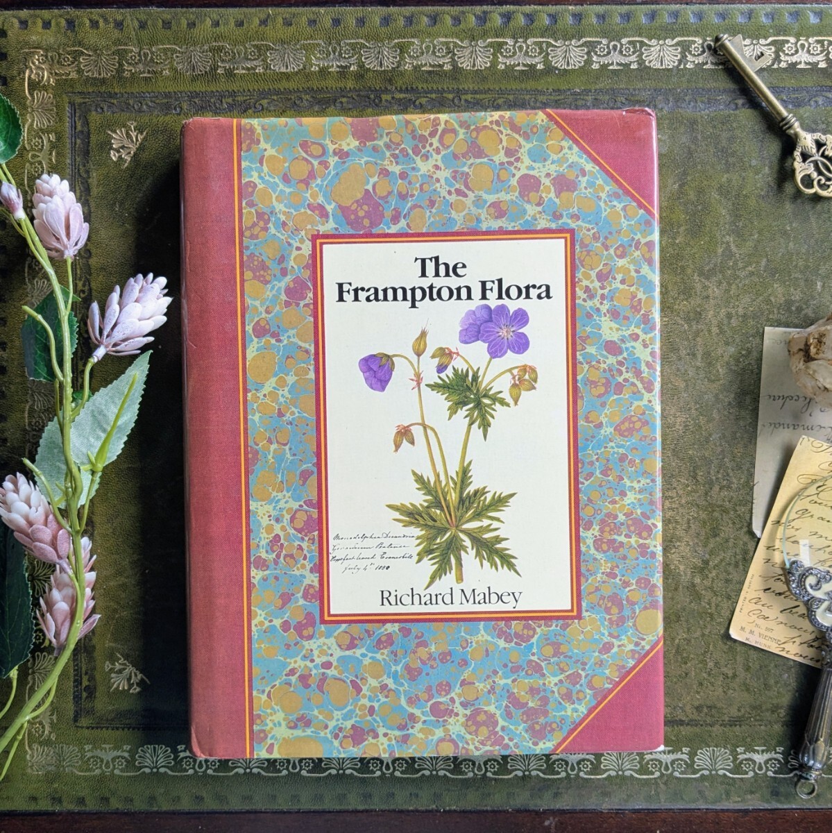 19世紀初頭の美しい植物画コレクション ヴィンテージ本 古書 植物図鑑