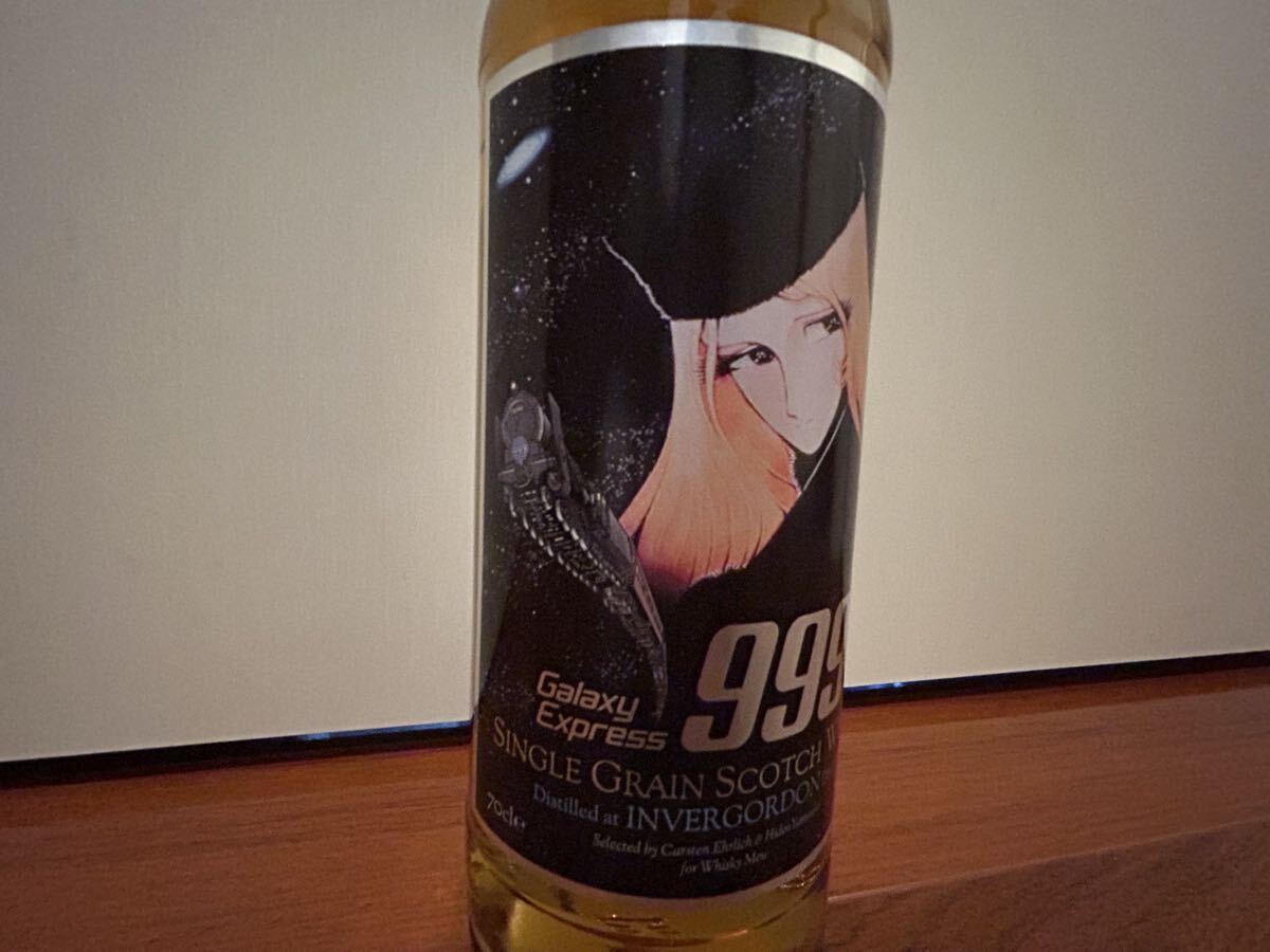 売り切り 銀河鉄道999 ラベル ウイスキー インバーゴードン1987 700ml