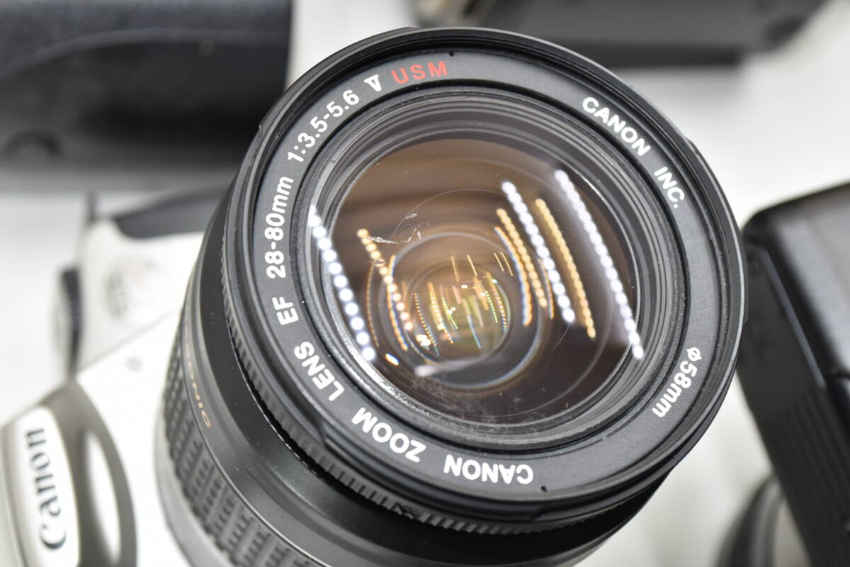 CANON EOS 55/KIss 小売業者 III/Kiss 5/レンズまとめてフィルムカメラ