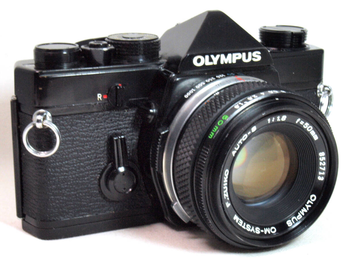 オリンパス OM-1 ブラック/ OLYMPUS OM-1 Black（50mm F1.8付）☆