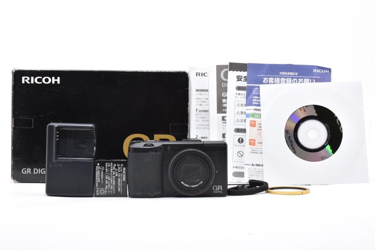 箱付き】 RICOH リコー GR DIGITAL III 3 コンパクト デジタルカメラ
