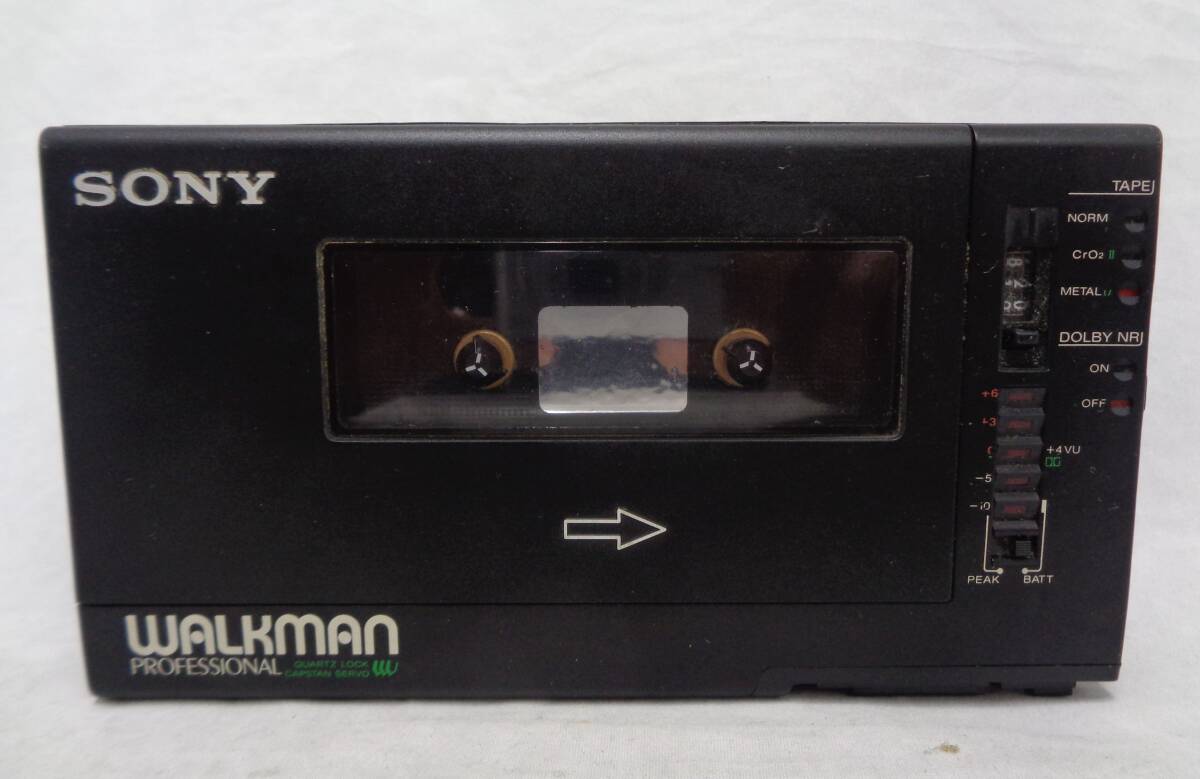 格安スタート】☆ SONY ソニー WALKMAN PROFESSIONAL WM-D6 カセット