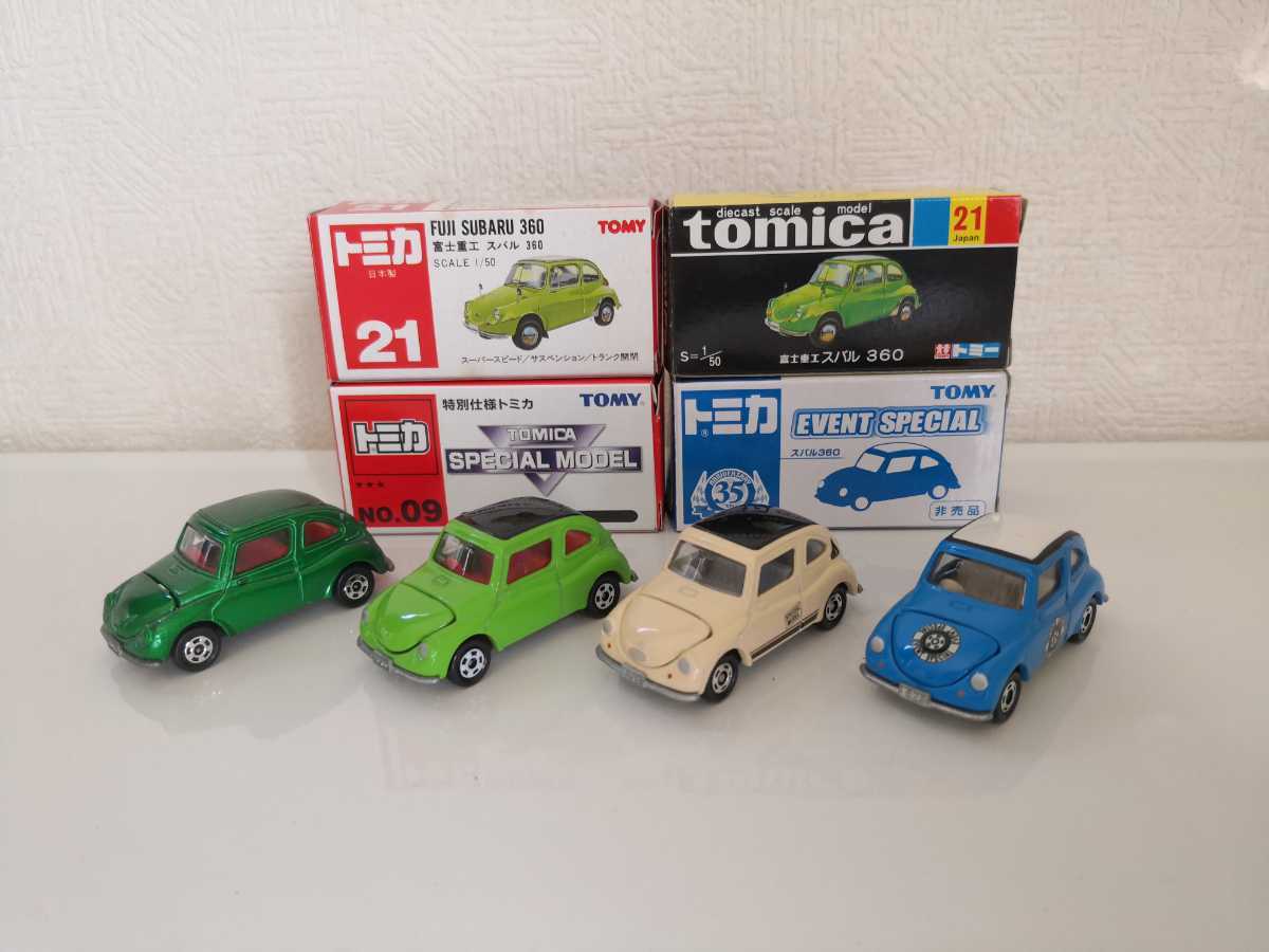 ミニカー トミカ他 スバル車 多数セット ミニカー トミカ他 スバル車