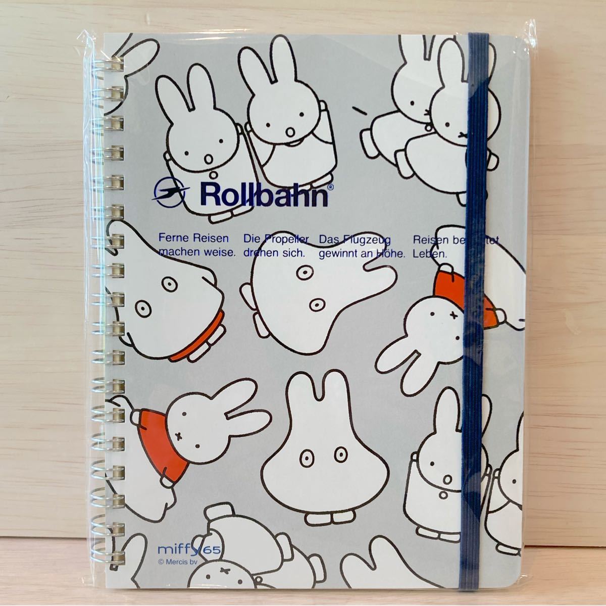 ミッフィー展 ロルバーンポケット付メモ Lサイズ おばけミッフィー