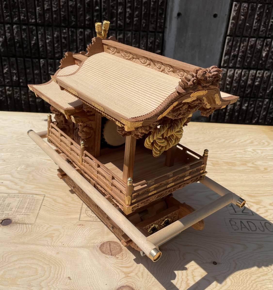 ミニチュアだんじり ミニチュアだんじり1/10