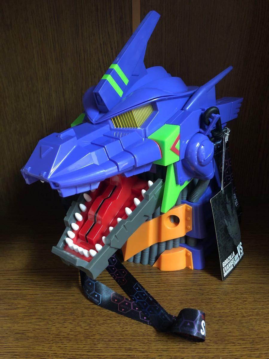 USJ】ゴジラ対エヴァンゲリオン・ポップコーンバケツ メカゴジラ初号機