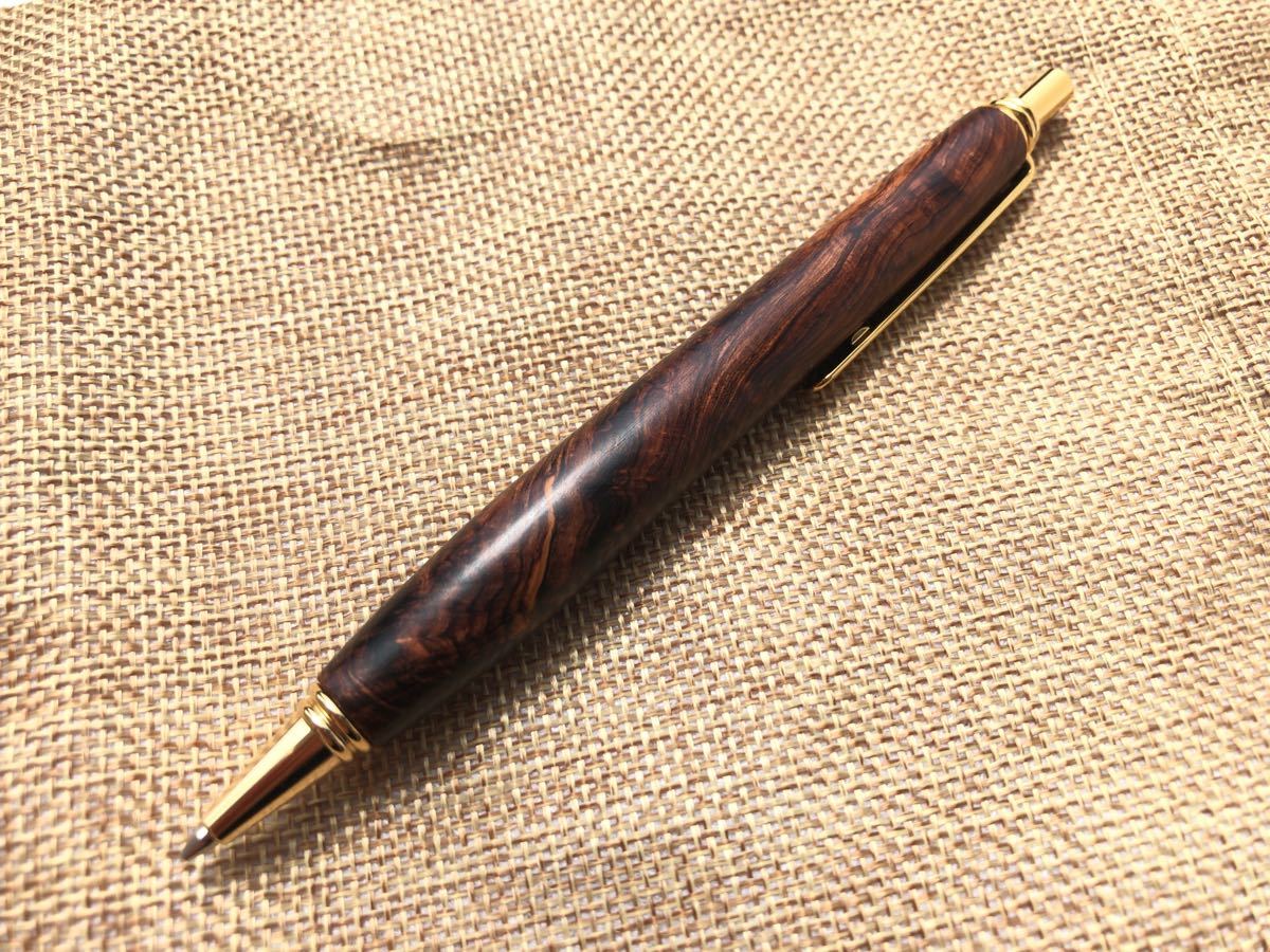 野原工芸シャーペンローズウッドシャープペンシル