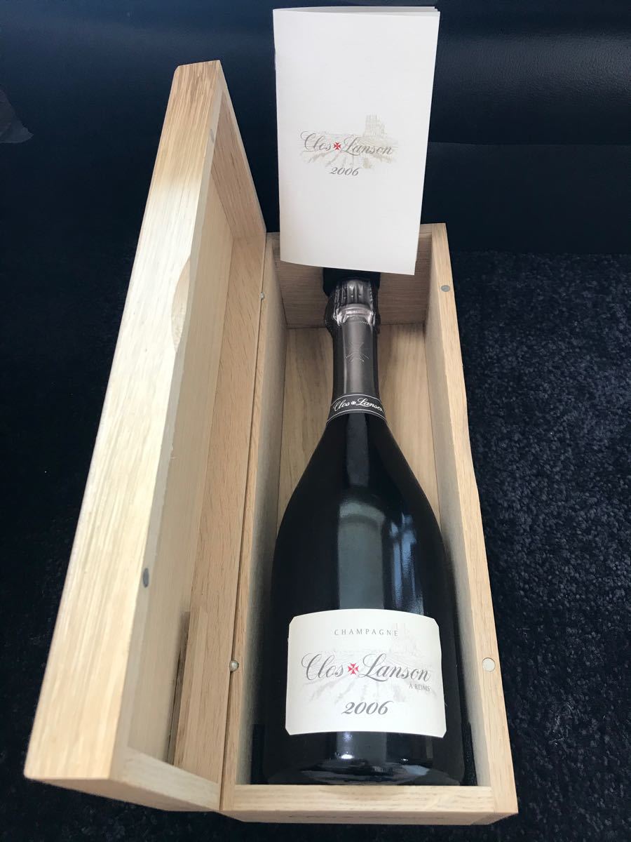 シャンパン【豪華木箱入】クロ ランソン ミレジム 2006