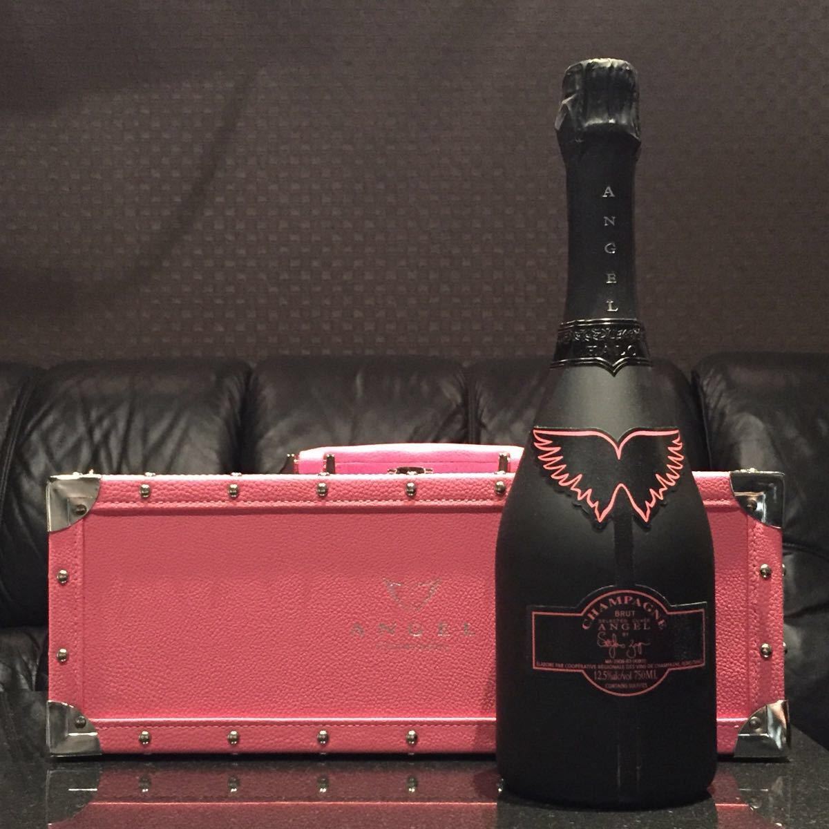 エンジェル シャンパン ヘイロー レッド ケース付き Amazon.co.jp