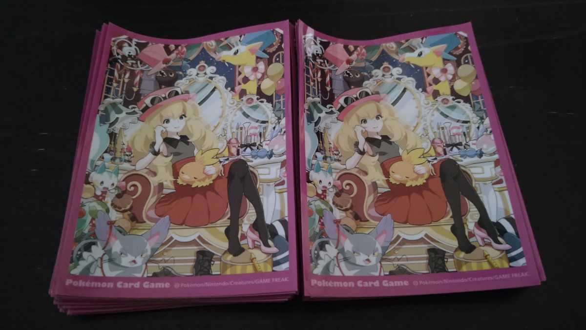 スリーブ】ポケモンカードゲーム デッキシールド XYヒロイン32枚入り×2