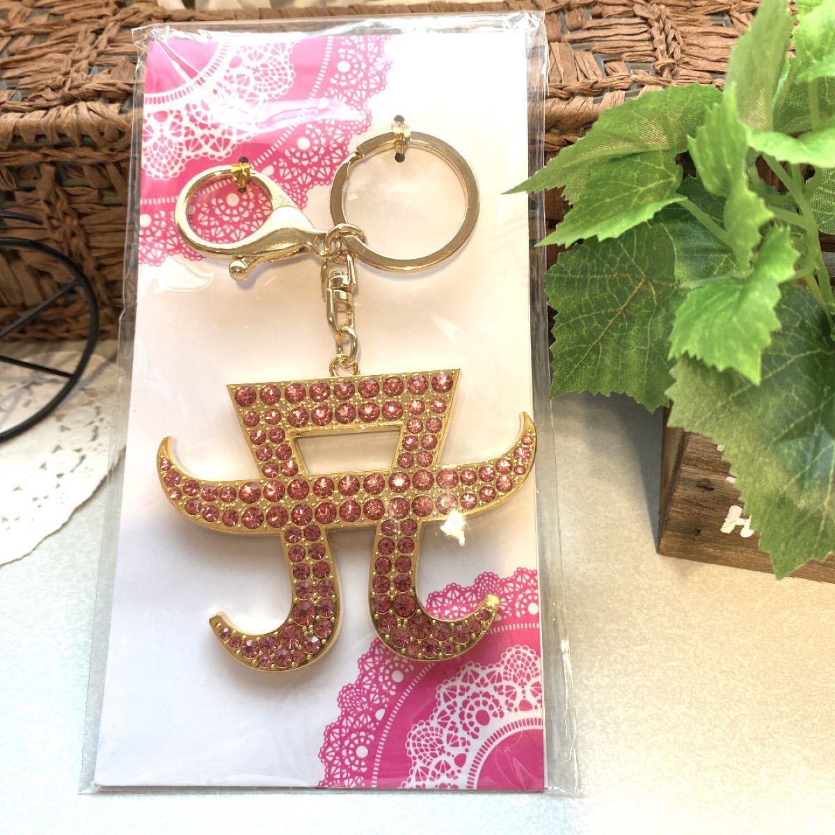 浜崎あゆみ ラインストーン付き Aマーク キーホルダー ライブグッズ