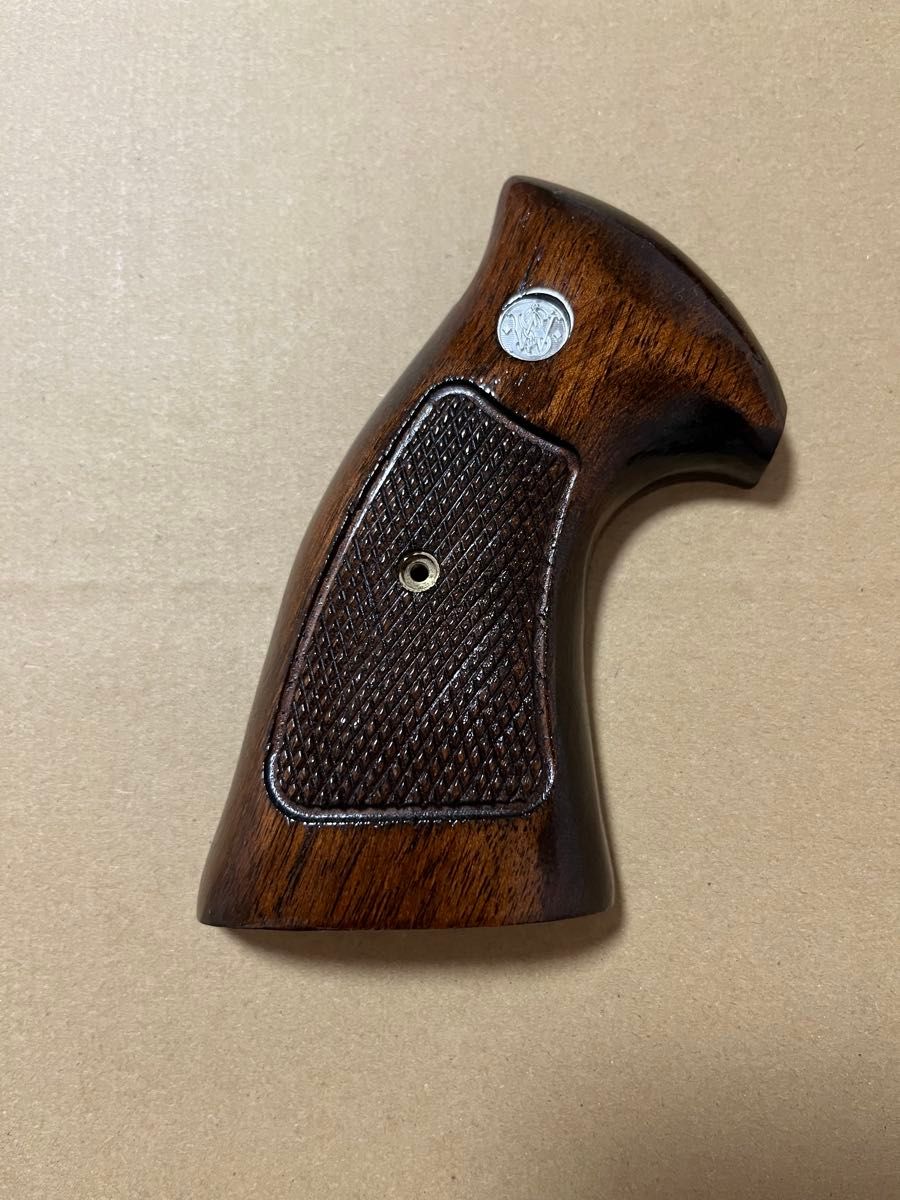 マルシン Kフレーム Lフレーム 木製グリップ M586 M686 モデルガン