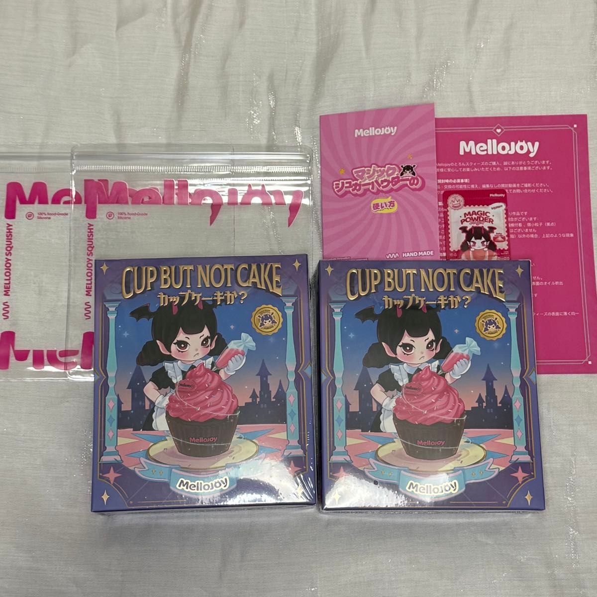 Mellojoy メロジョイ カップケーキか 新品未開封 2個 スクイーズ