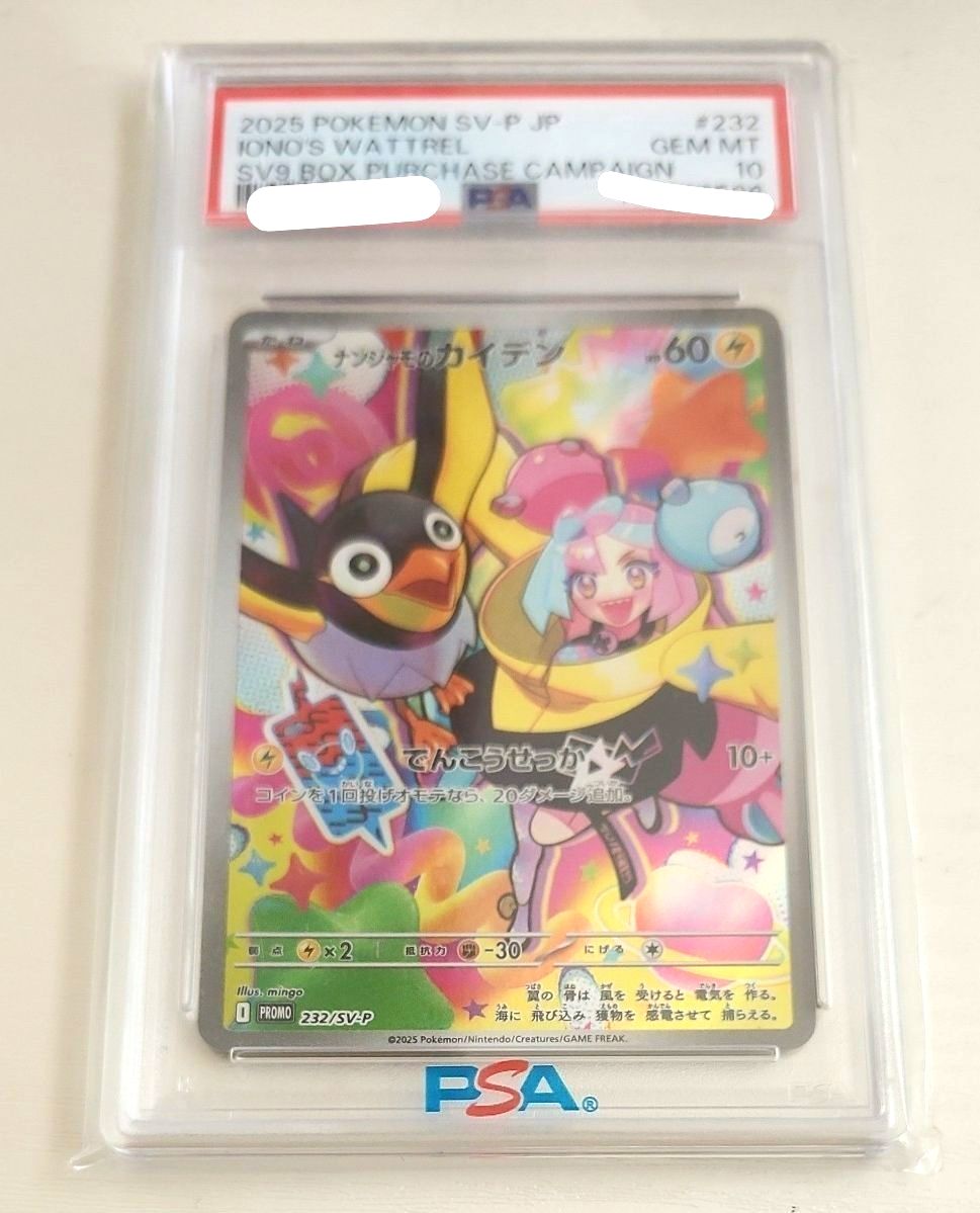 ナンジャモのカイデン PSA10 プロモ ポケモンカード ポケカ バトル