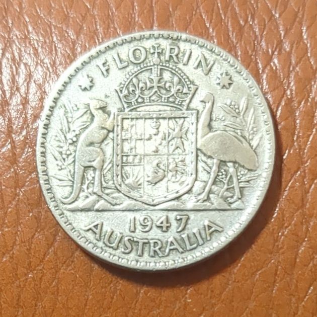 1947年）オーストラリア ジョージ5世 1フローリン銀貨｜Yahoo!フリマ