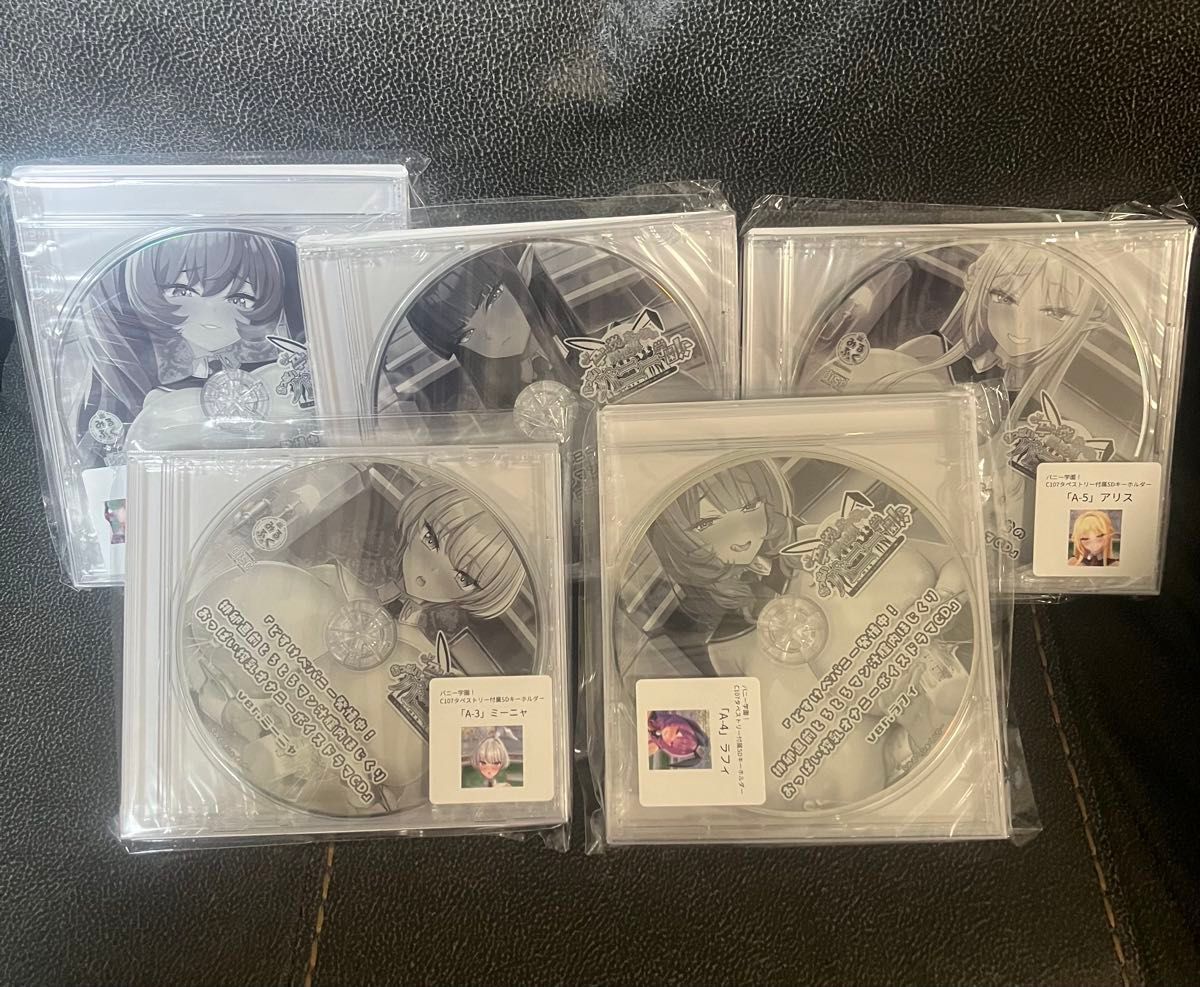 C107 コミケ みるくふぁくとりー 5種セット ①B2タペストリー(W