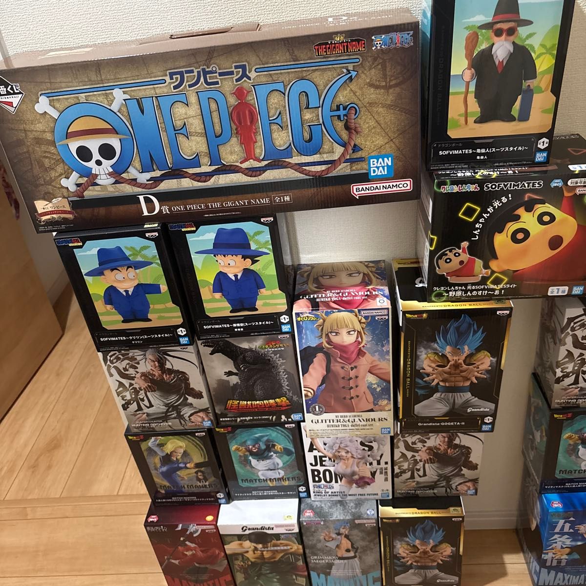 ドラゴンボールフィギュア ギガントネーム ワンピースフィギュア
