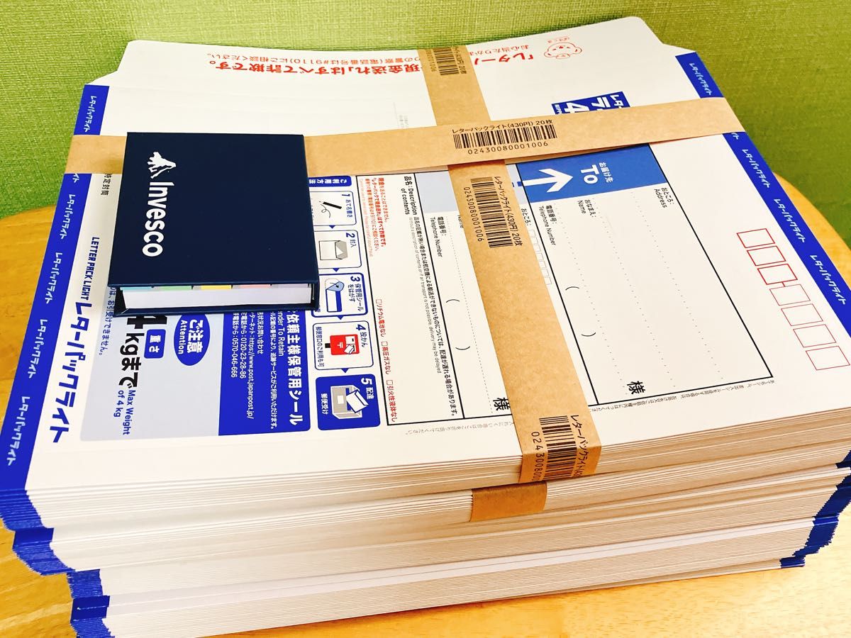 日本郵便 レターパックライト430 レターパックライト（430円）（20部