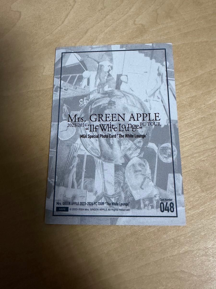 専用】ミセスグリーンアップル the white lounge フォトカード レア