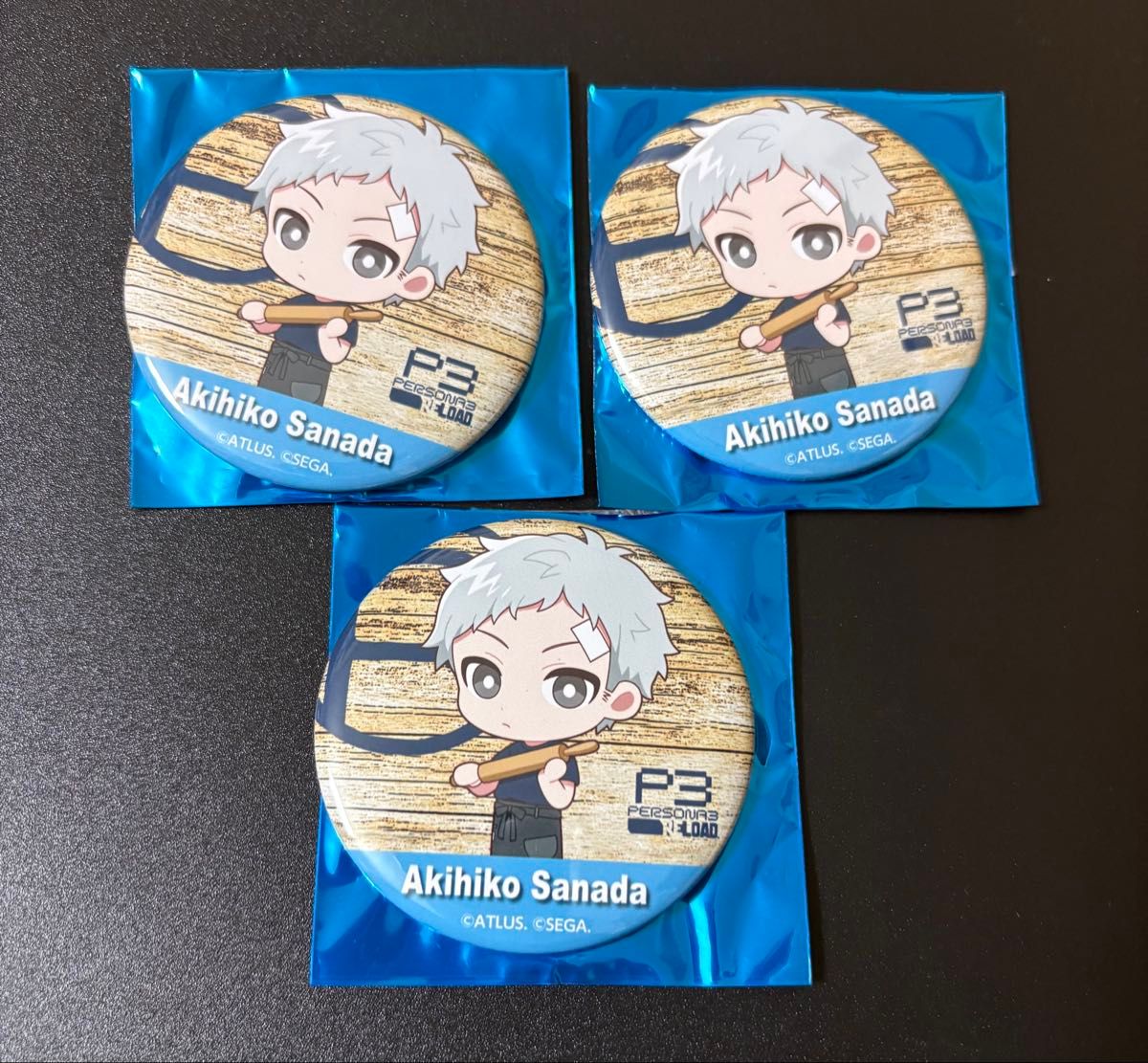 ペルソナ3 リロード 缶バッジ 真田明彦 3個セット｜Yahoo!フリマ（旧