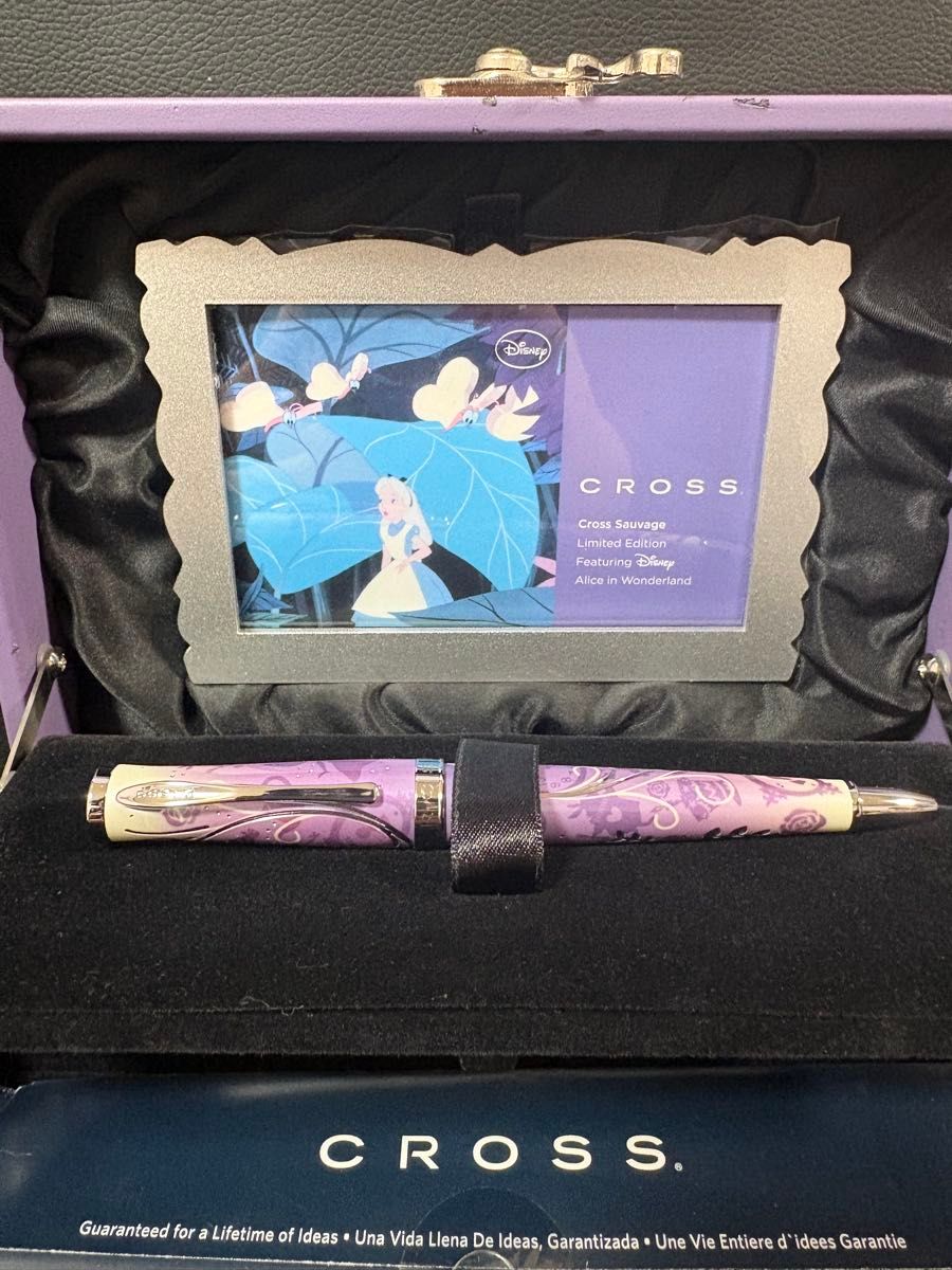 cross 限定 ディズニー 不思議の国のアリス ボールペン 世界で限定1400